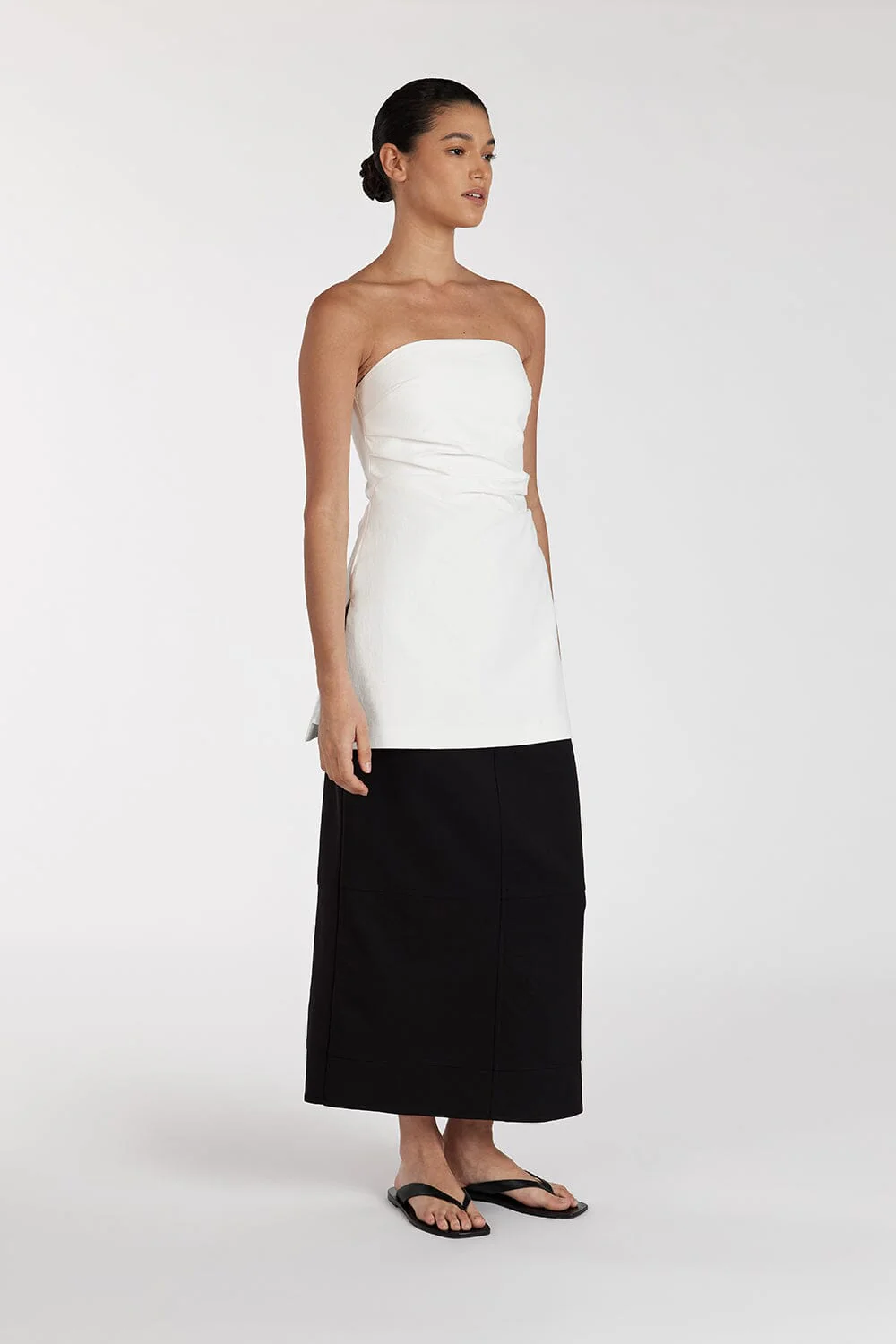 JAC BLACK MIDI SKIRT - Image 2