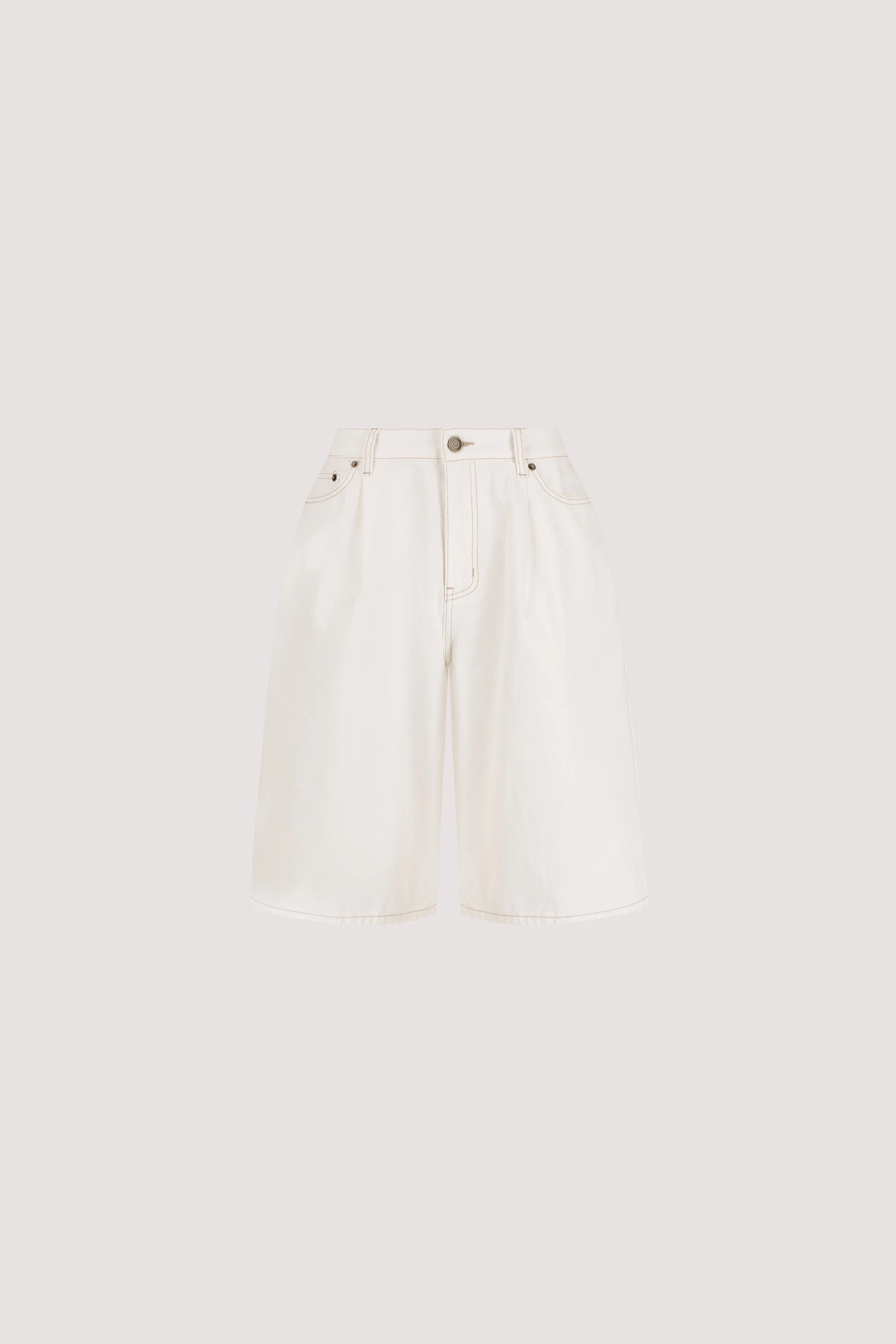 JACK WHITE DENIM BERMUDA SHORT - Image 6