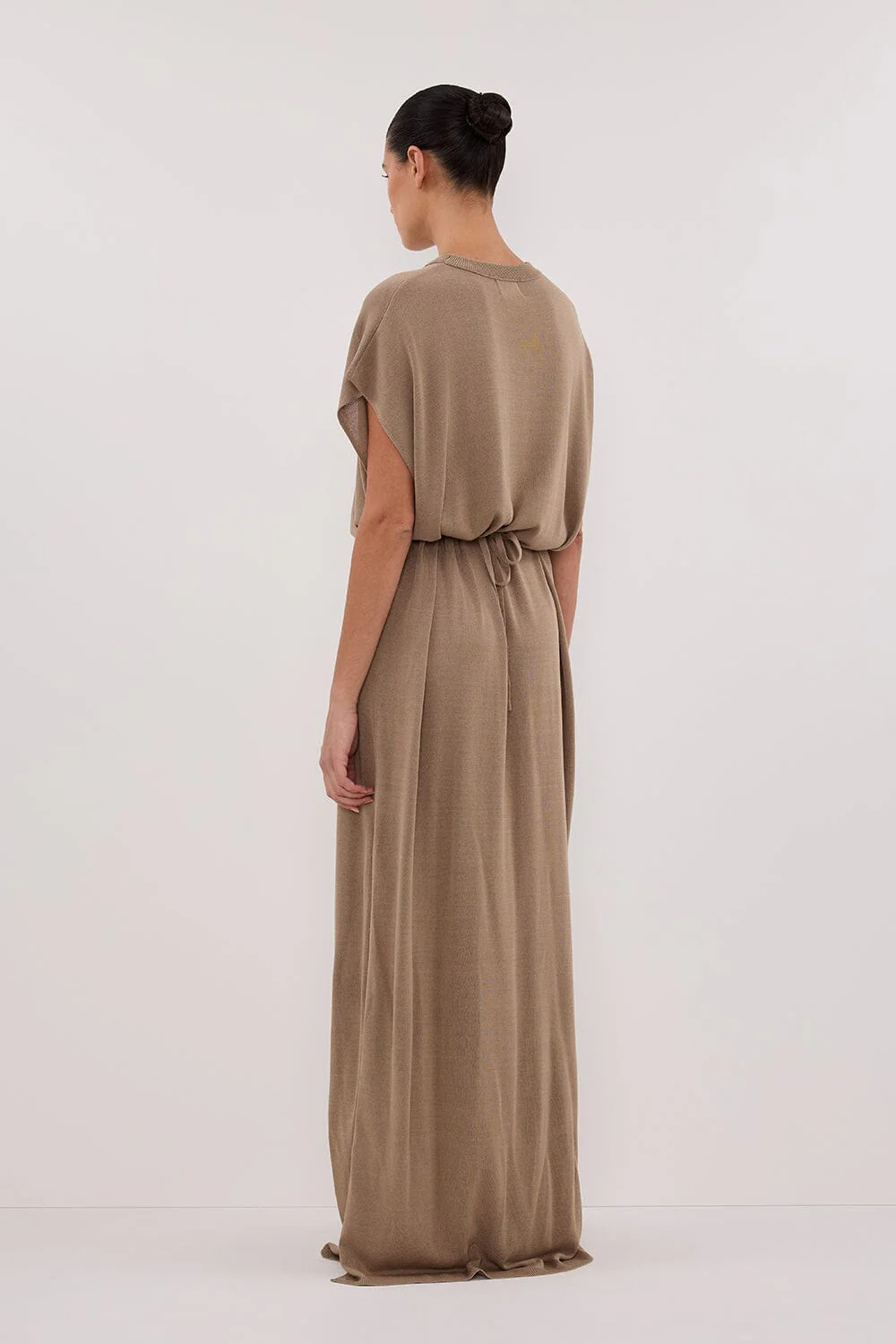 JACKI SAGE SLEEVELESS KNIT MAXI DRESS - Image 4