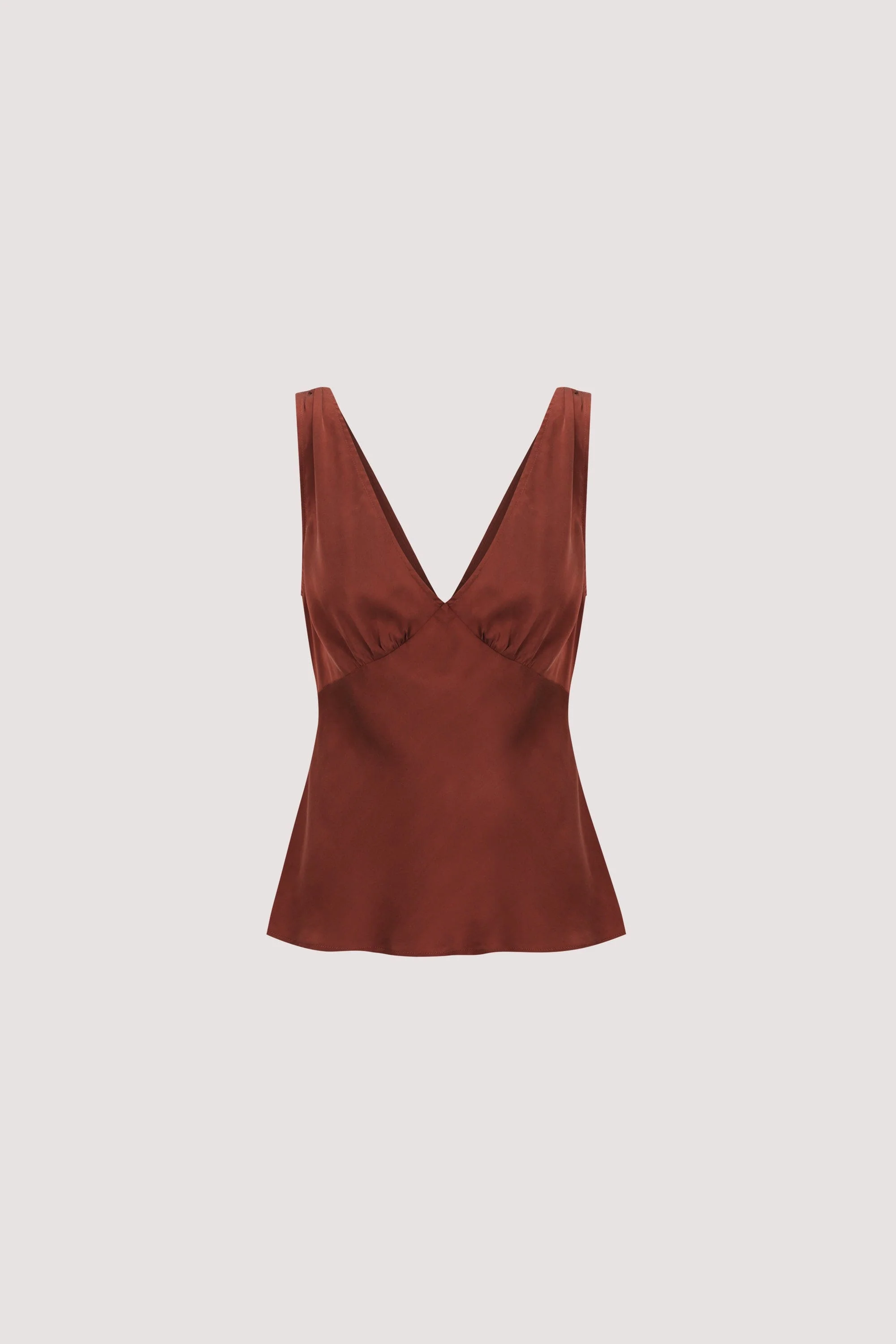 JORJA SAHARA SLEEVELESS SILK TOP - Image 7