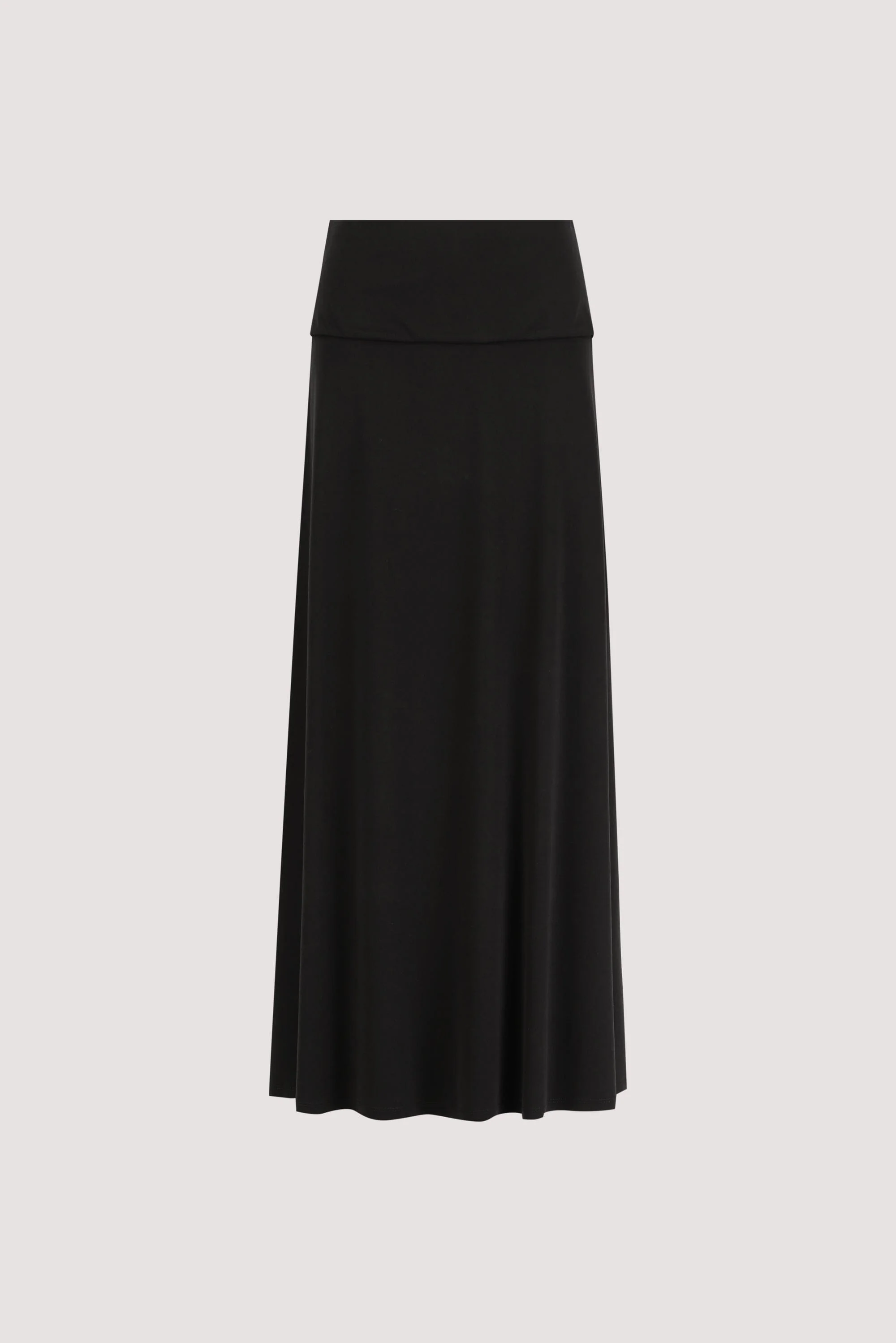 JULIE BLACK MODAL BLEND MAXI SKIRT - Image 8