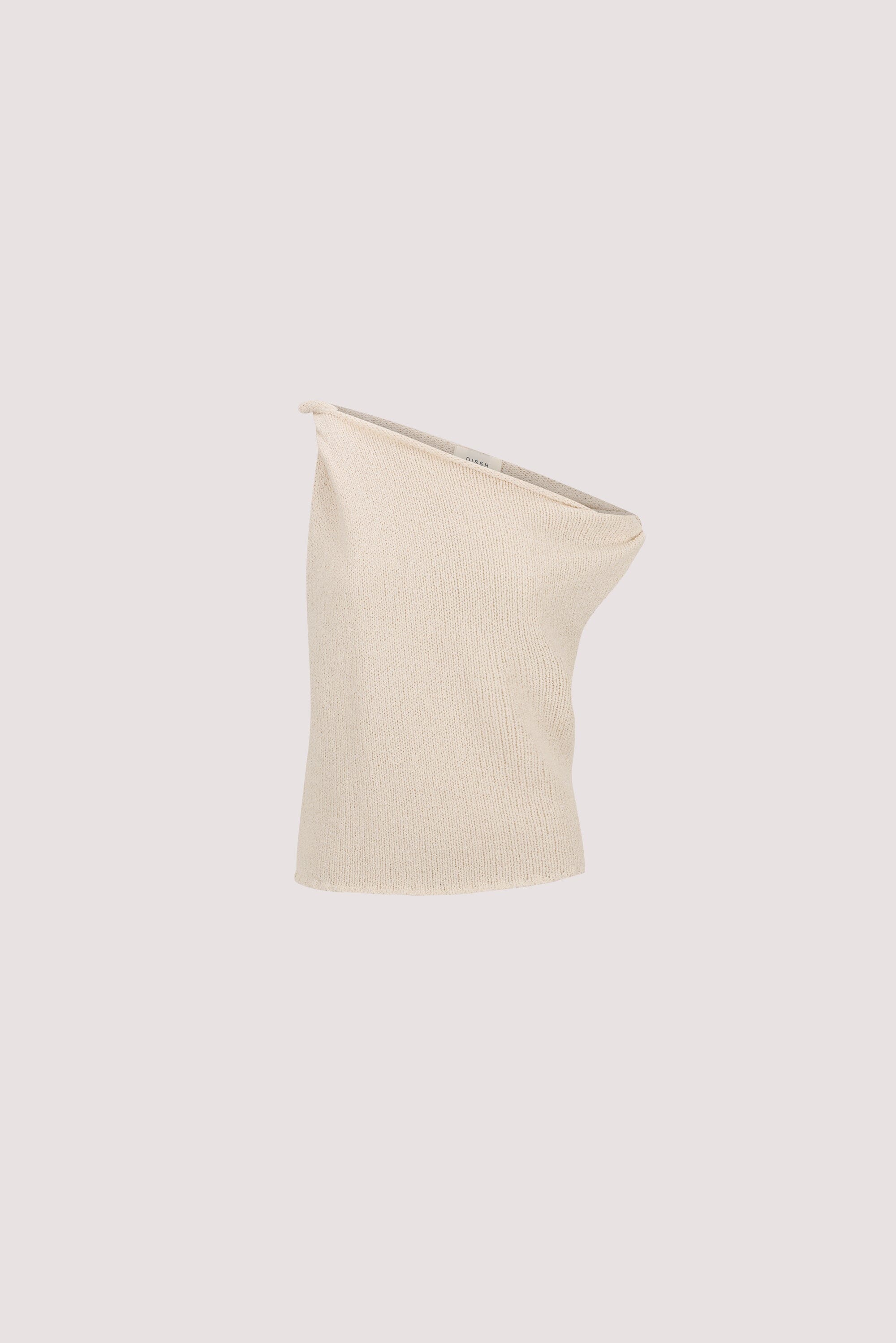 KARA SANDSTONE ASYM KNIT TOP - Image 8