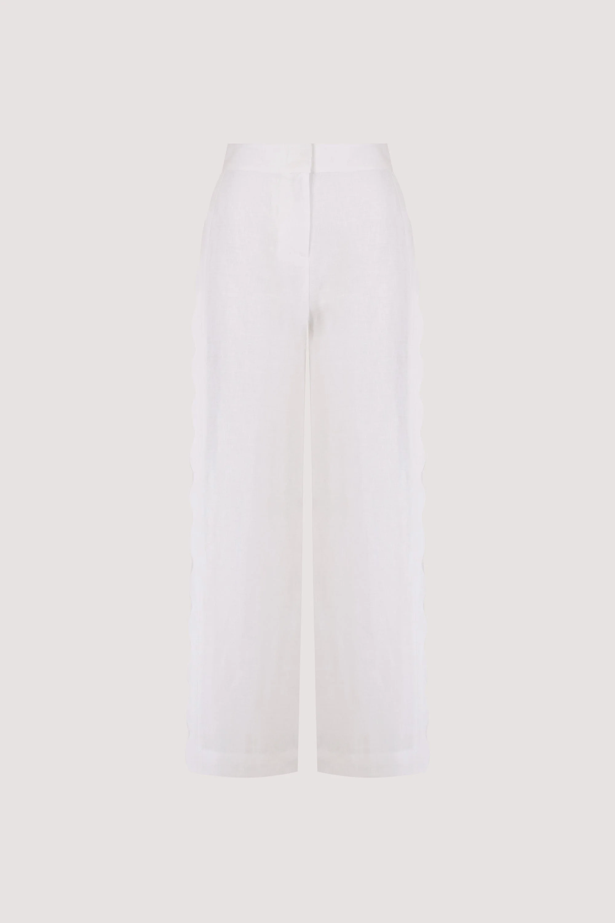 LELA WHITE LINEN PANT - Image 6