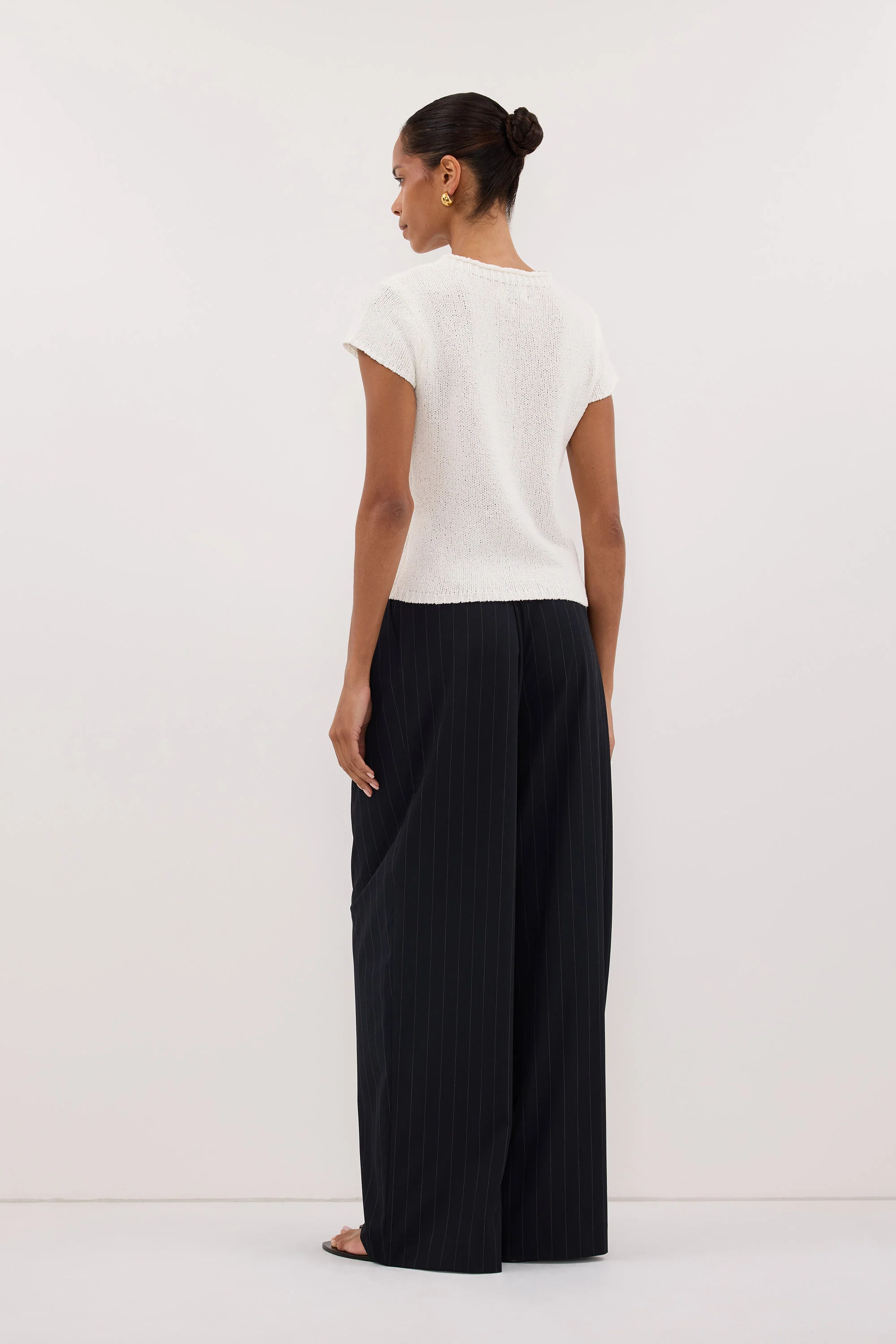 LEO OFF WHITE KNIT TOP - Image 4