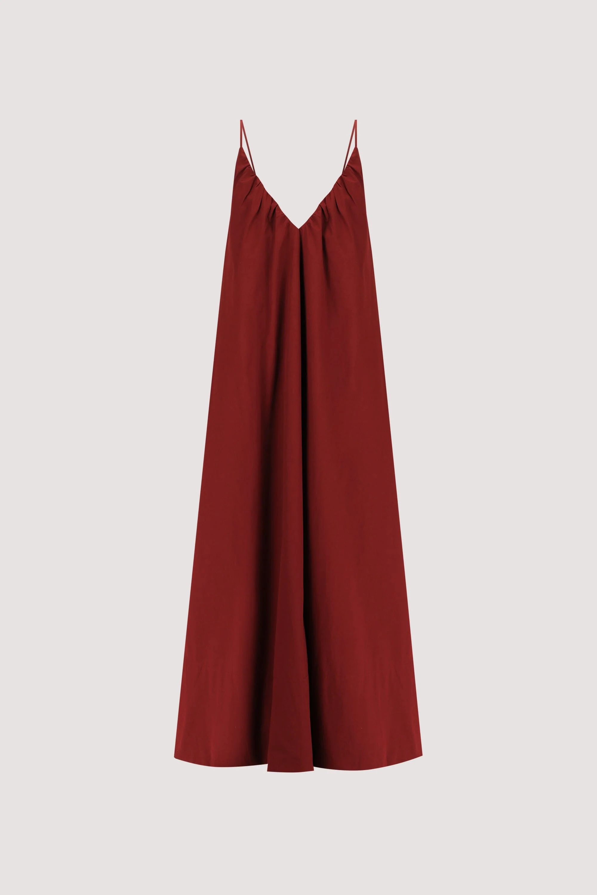 LIANA SAHARA SLEEVELESS POPLIN TENT MIDI DRESS - Image 6