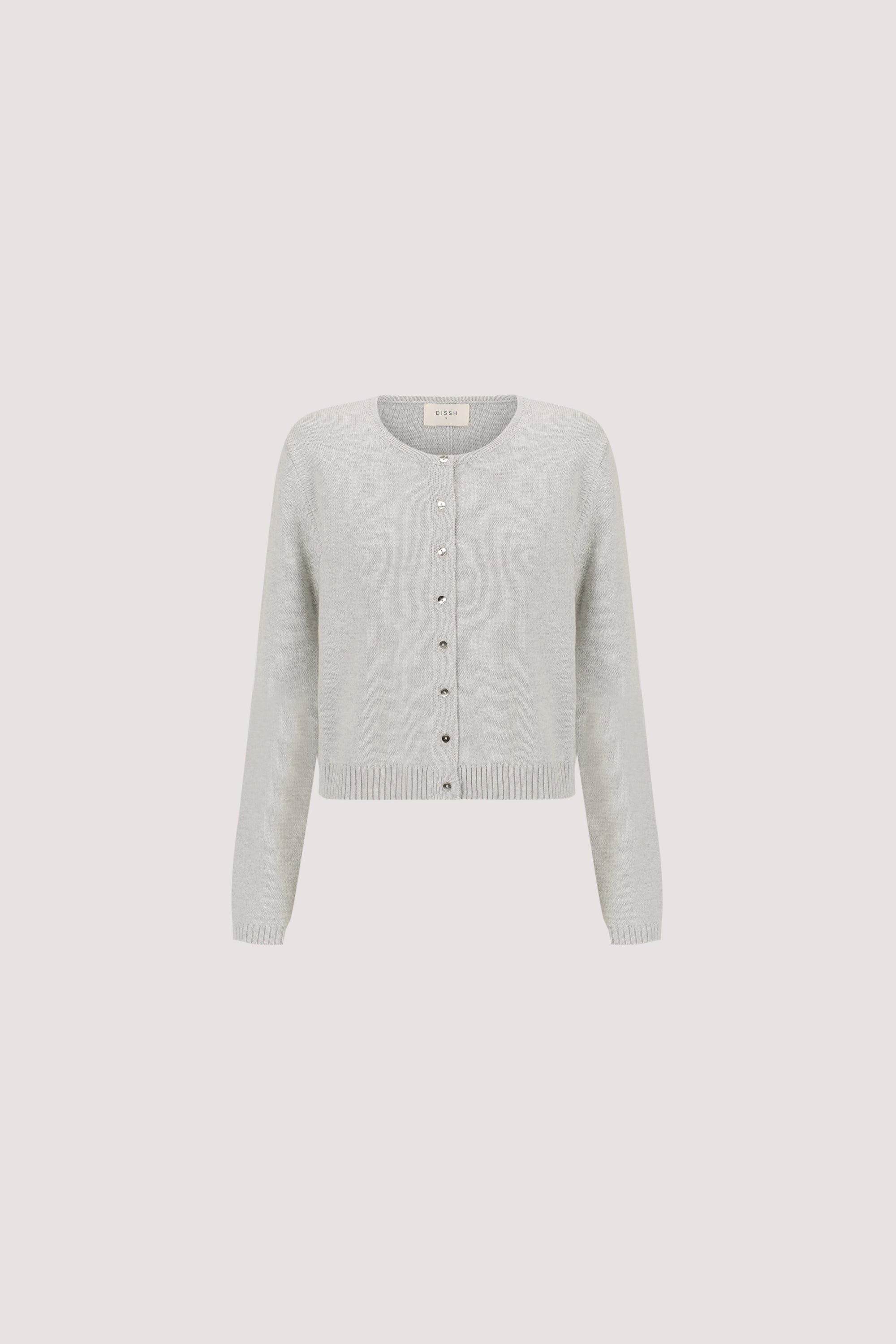 LISE SILVER LIGHT KNIT CARDIGAN - Image 6