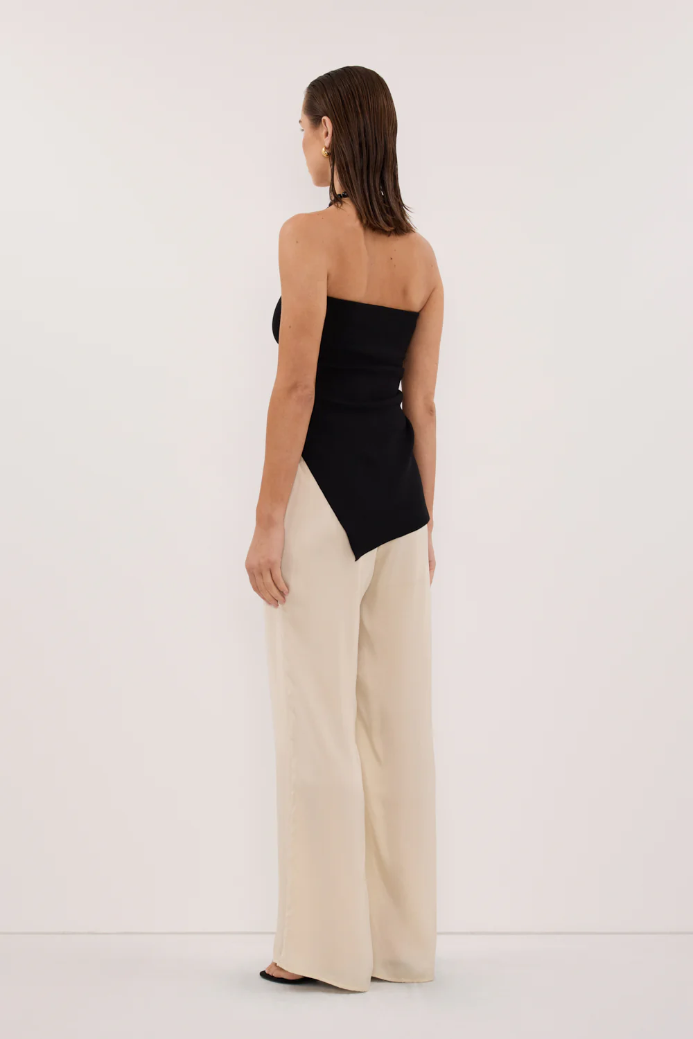 LUKE BLACK LONGLINE BANDEAU TOP - Image 4