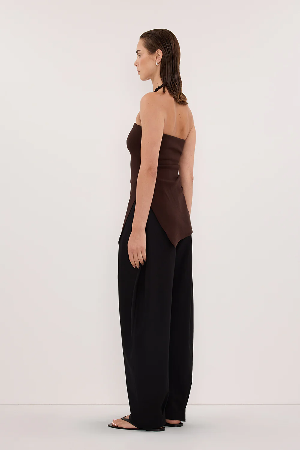 LUKE CHOC LONGLINE BANDEAU TOP - Image 8