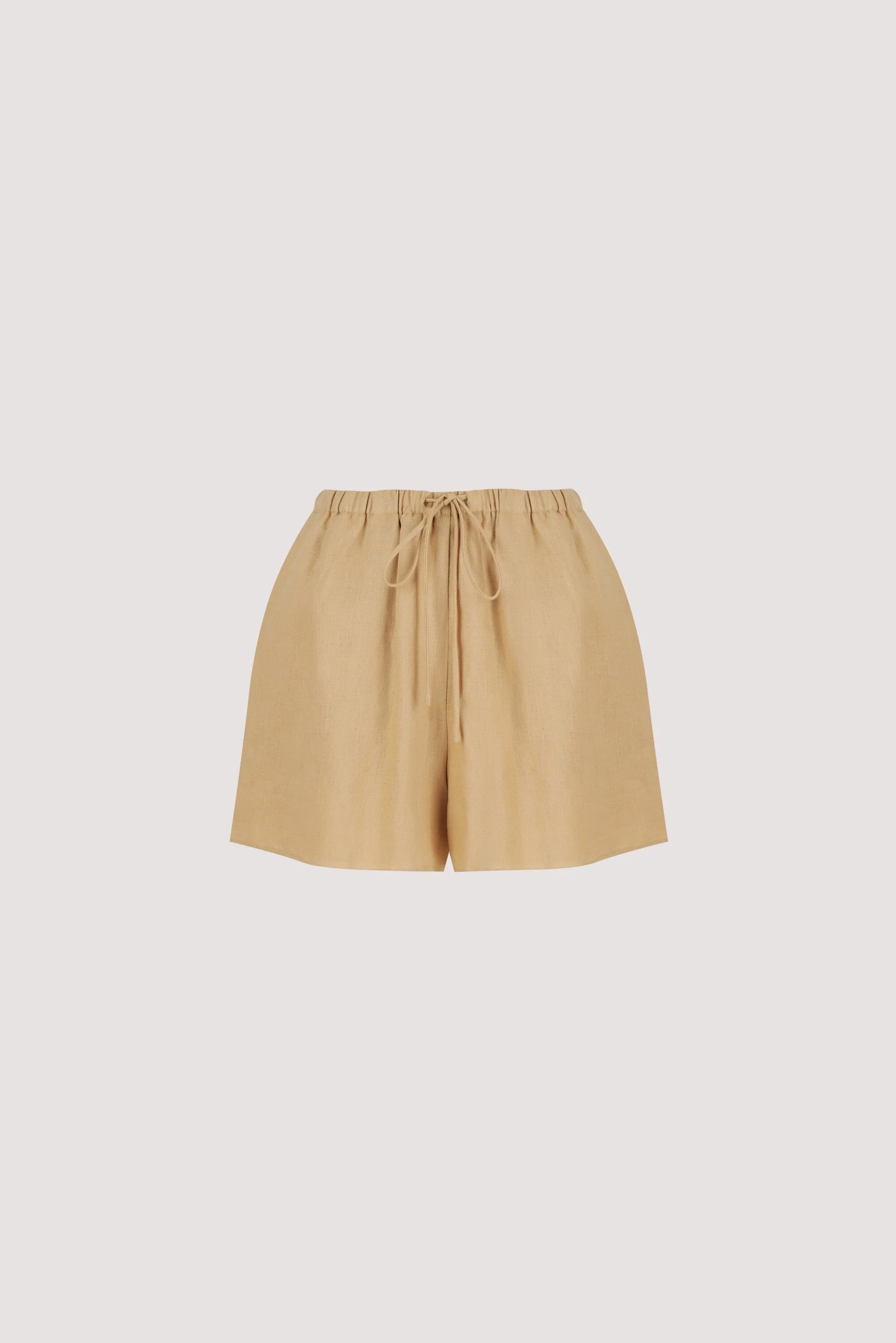LUNE TAN LINEN SHORT - Image 6