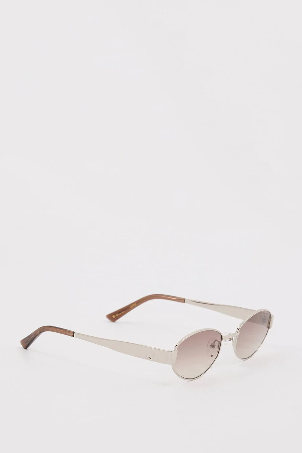 LUV LOU THE BOSTON CRYSTAL SILVER SUNGLASSES - Image 3
