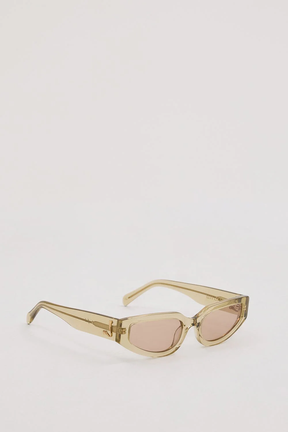 LUV LOU THE HAYLEY SAGE CRYSTAL SUNGLASSES - Image 3