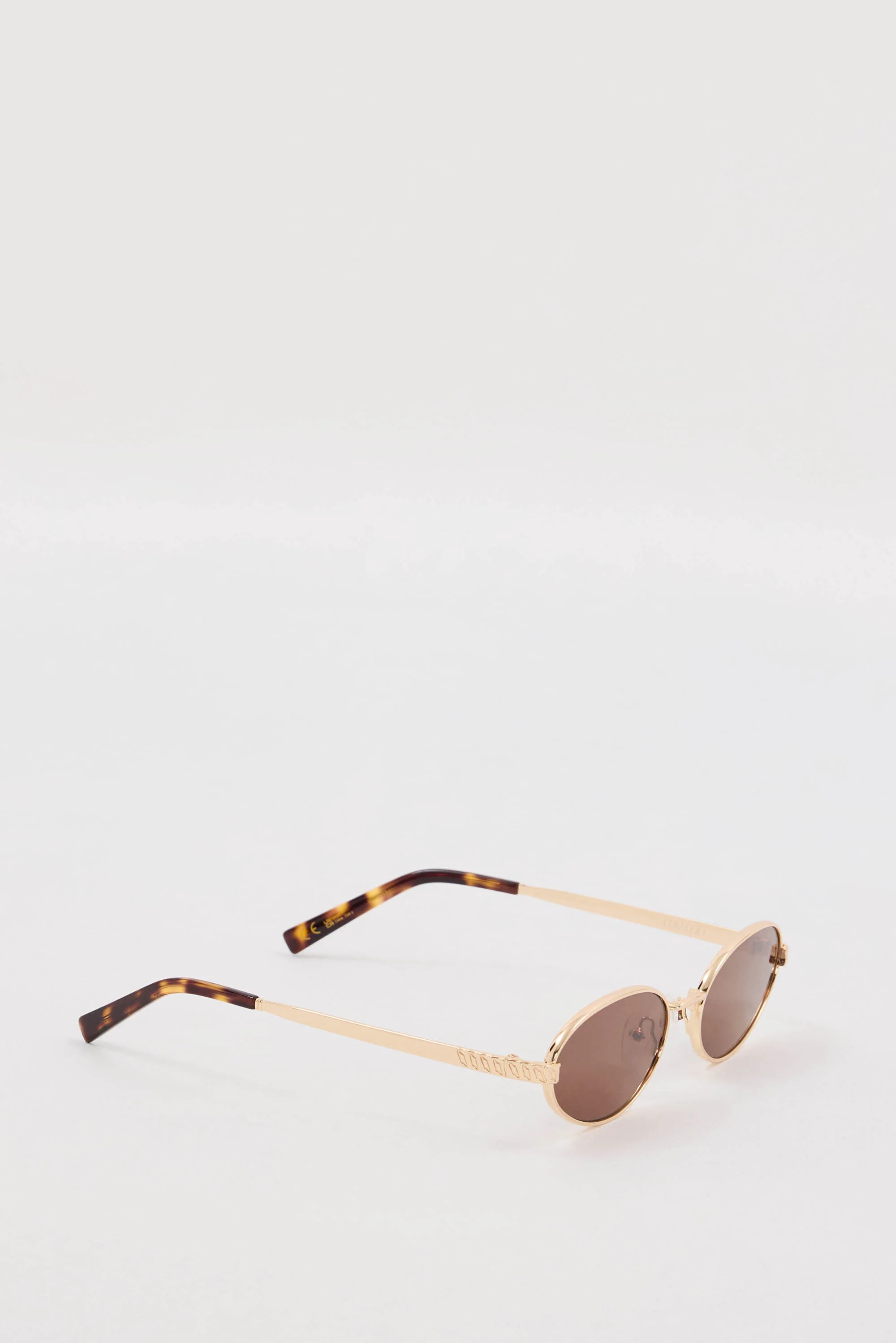LUV LOU THE KENDALL SUNGLASSES GOLD - Image 3