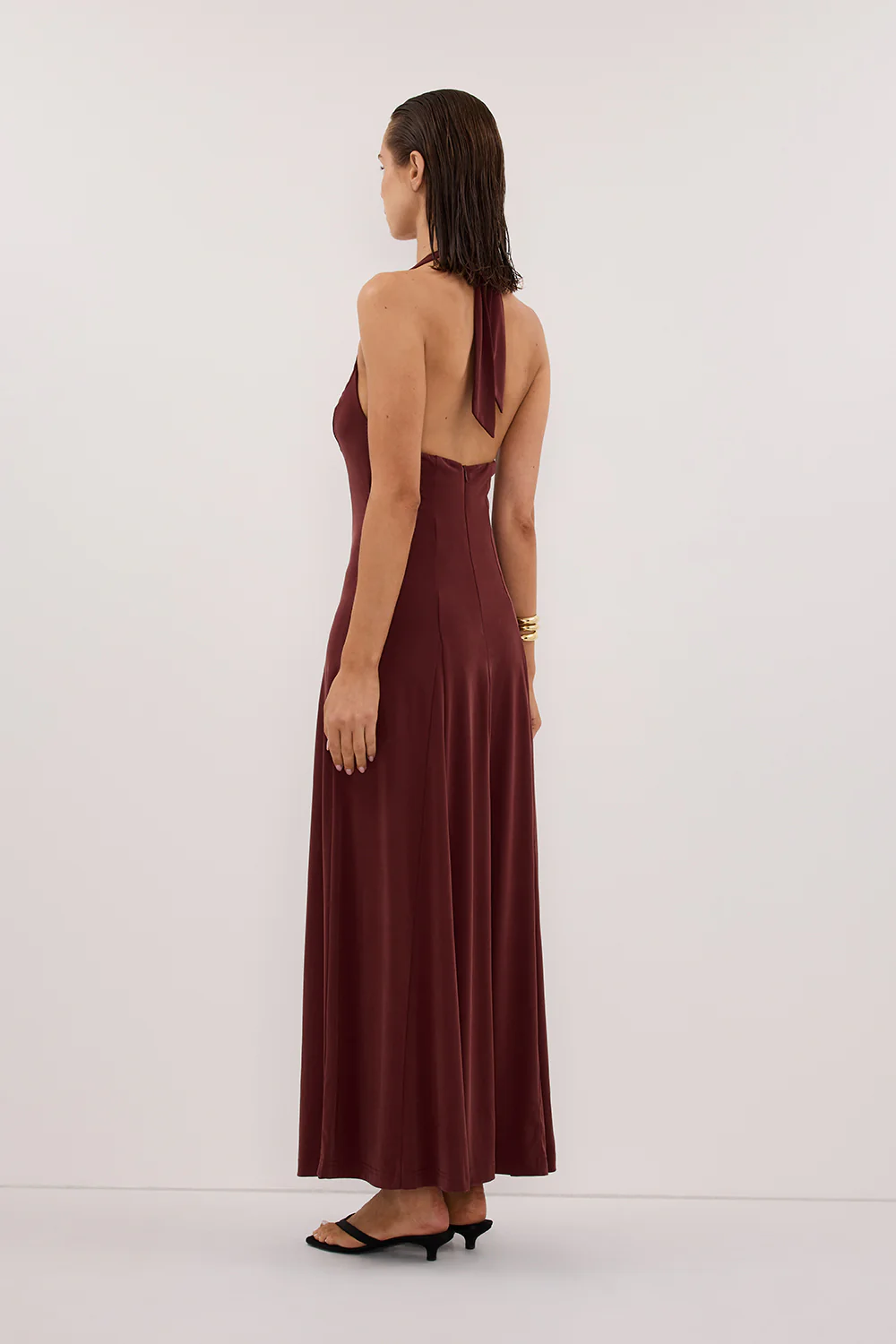 LYNN SAHARA HALTER MIDI DRESS - Image 4