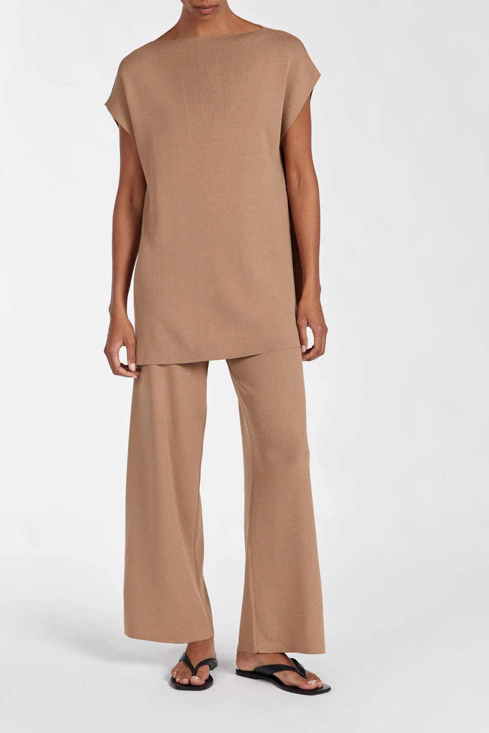 MABLE TAN KNIT PANT - Image 2