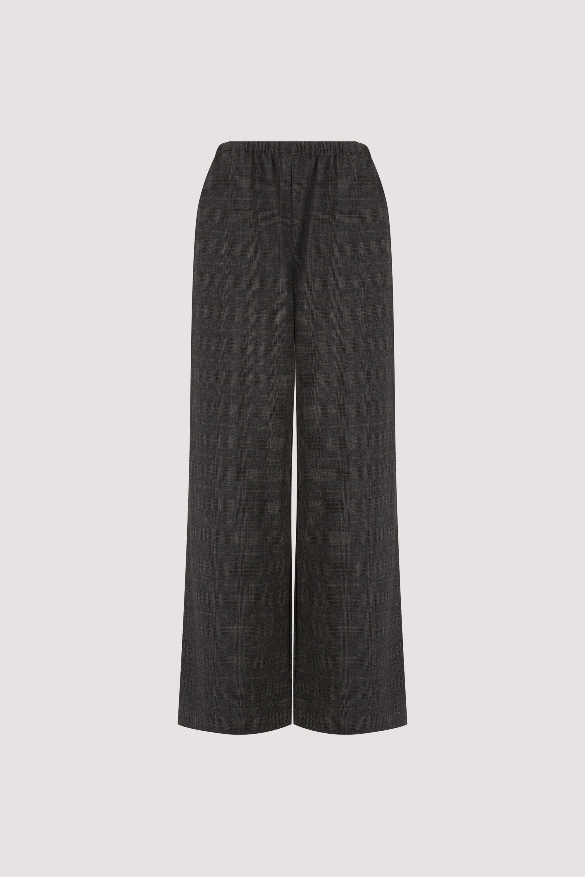 MARCO GREY PLAID ELASTIC PANT - Image 9