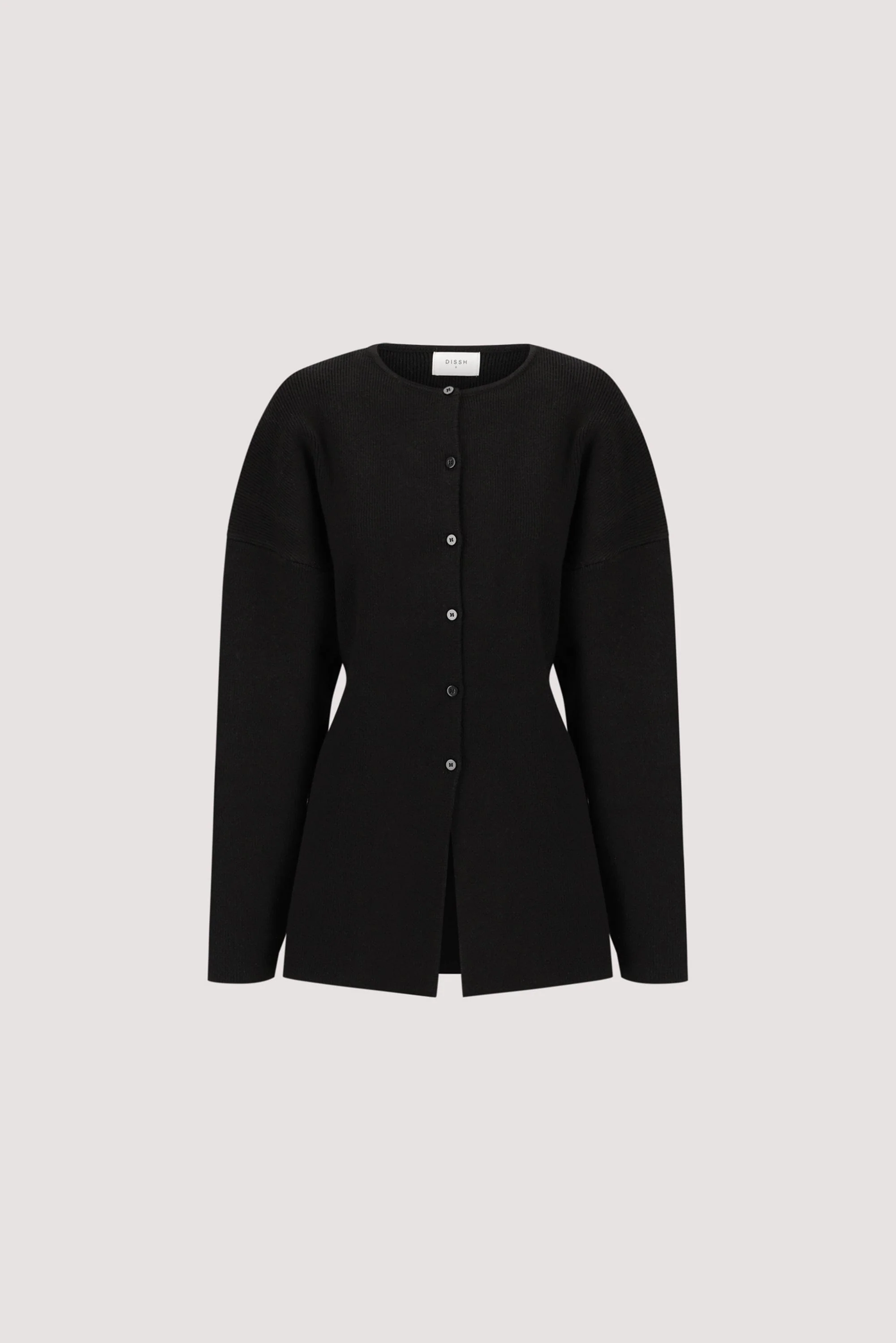 MARTHA BLACK CINCHED KNIT CARDIGAN - Image 8