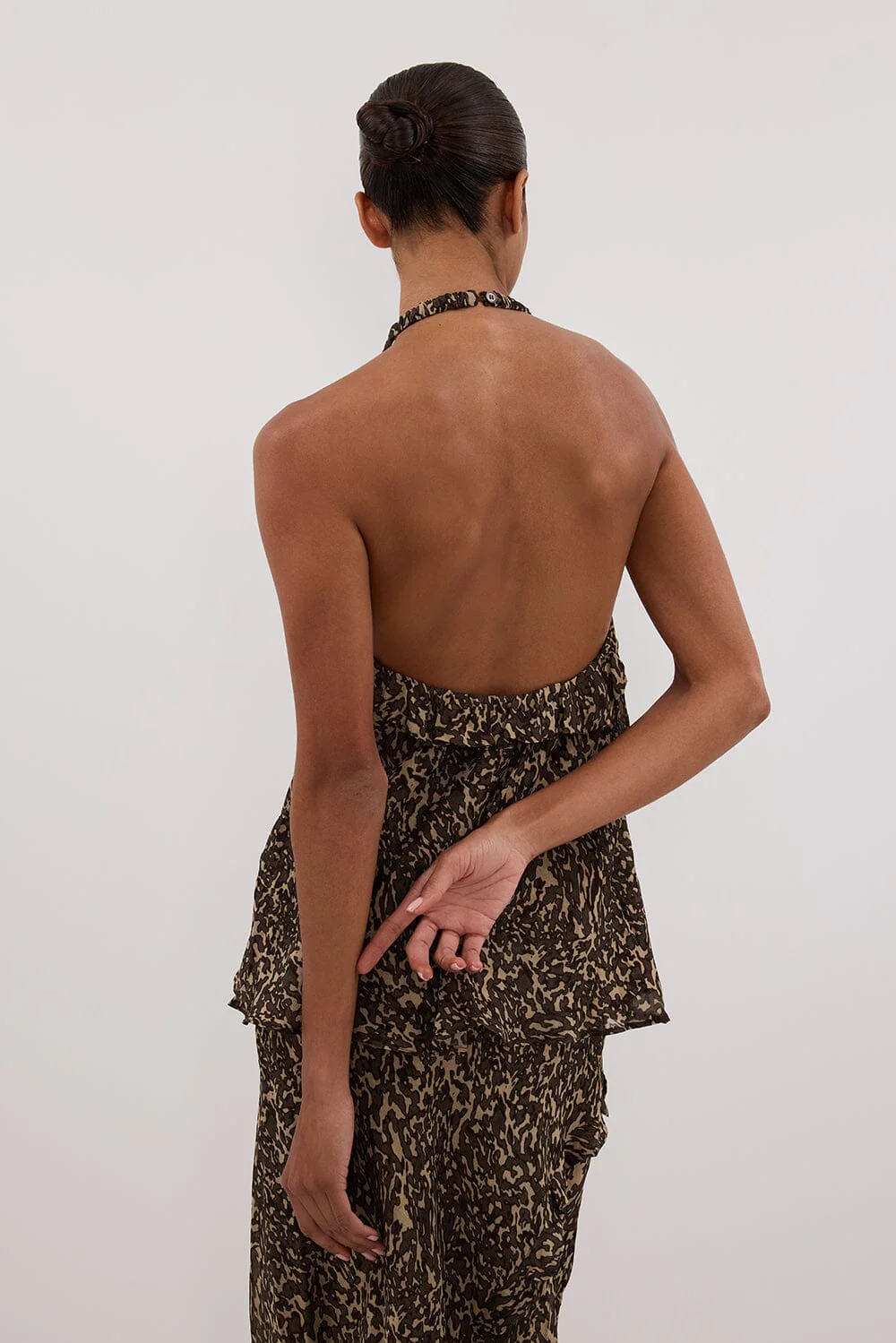 MARVILLA CHOC HALTER TOP - Image 5
