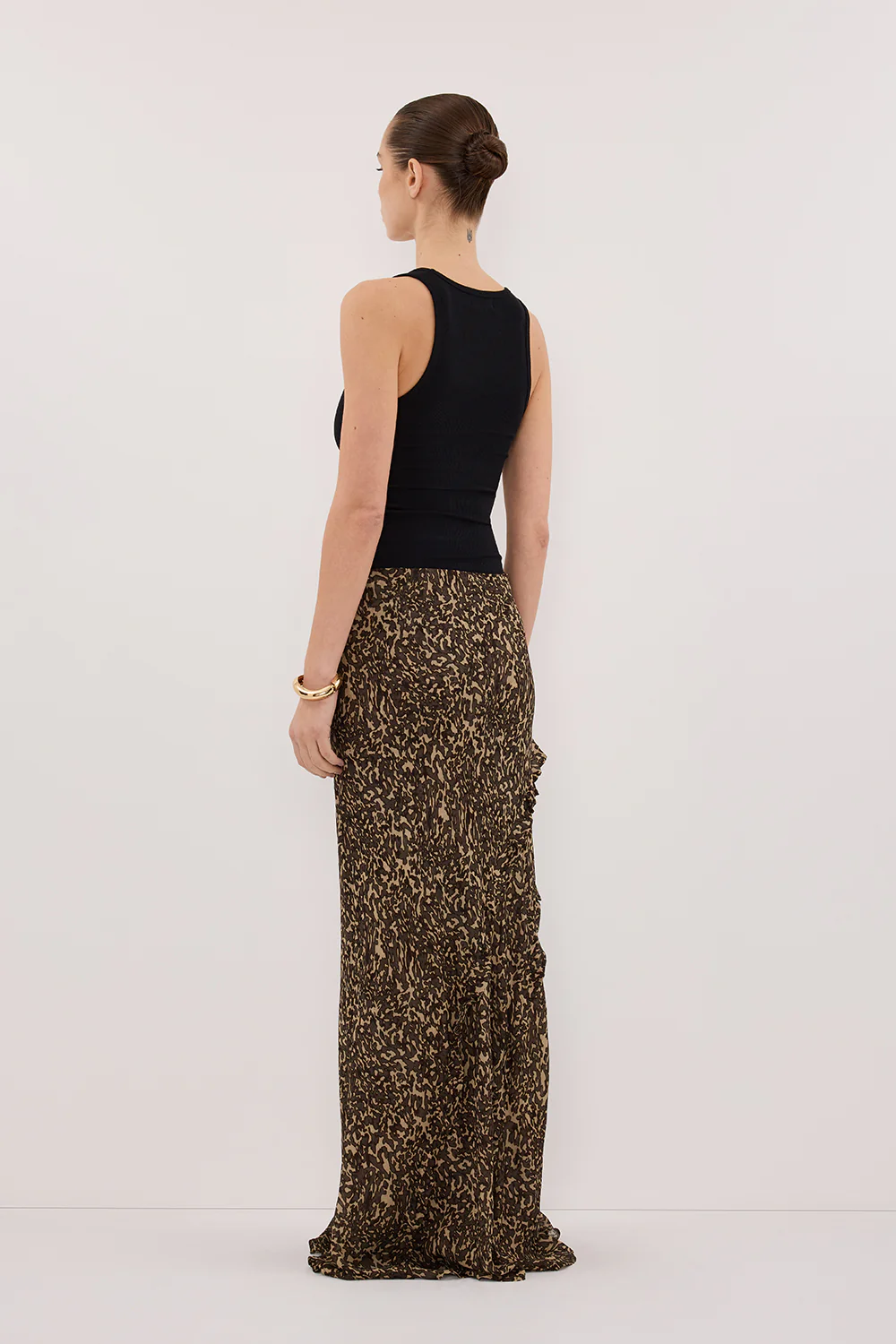 MARVILLA CHOC MIDI SKIRT - Image 5