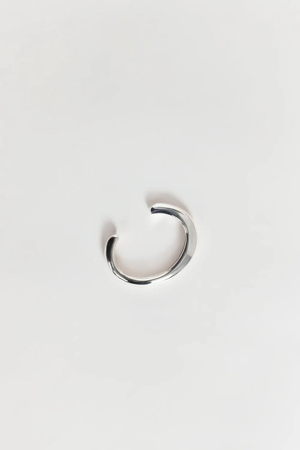 MÉGA CLASSIC SILVER CUFF BRACELET - Image 3