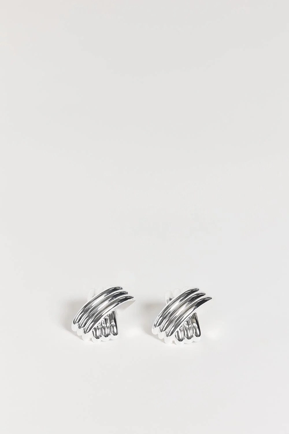 MÉGA TRIPLE X SILVER EARRING - Image 4