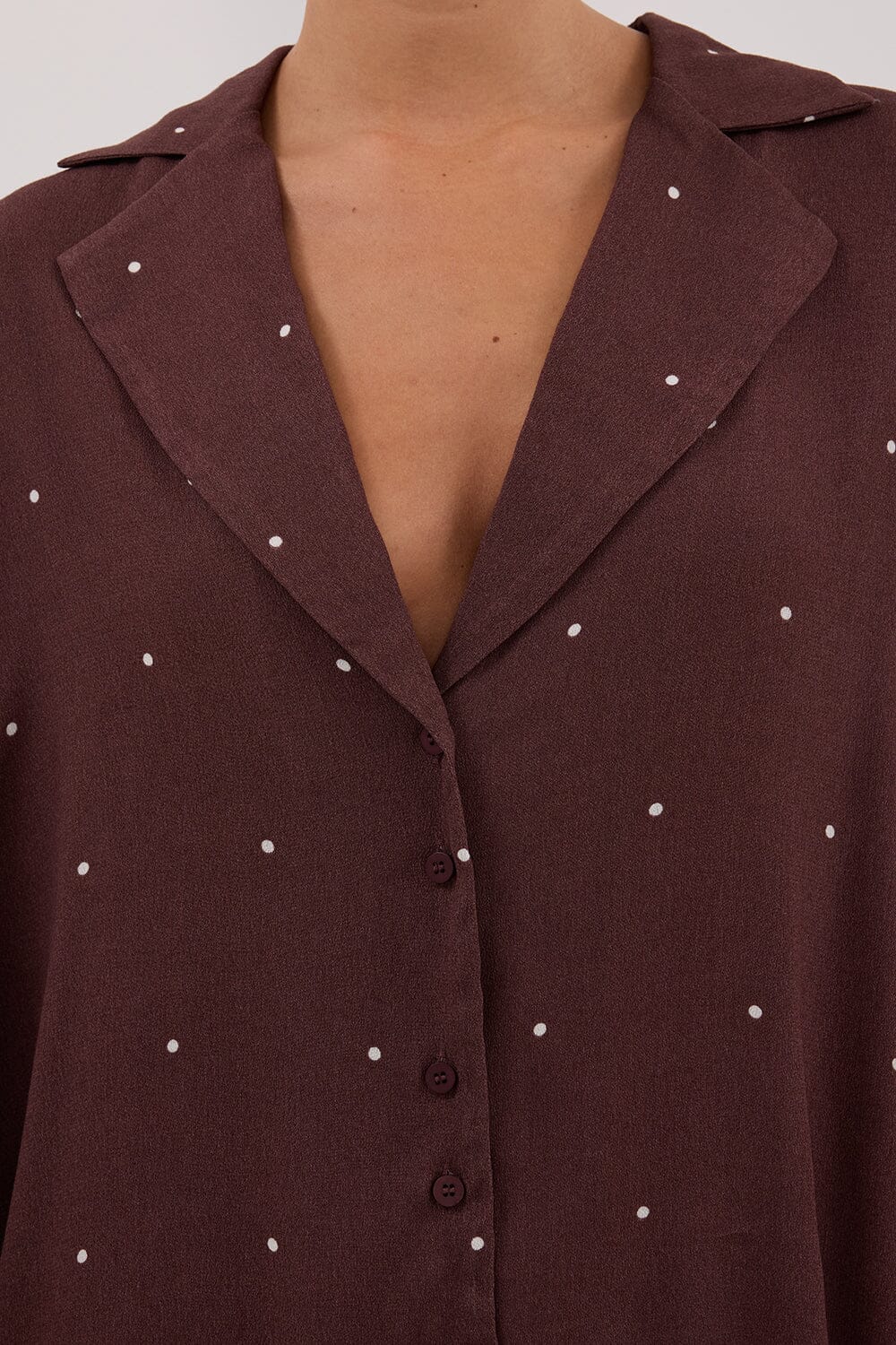 MELROSE WALNUT SHORT SLEEVE SHIRT - Image 5