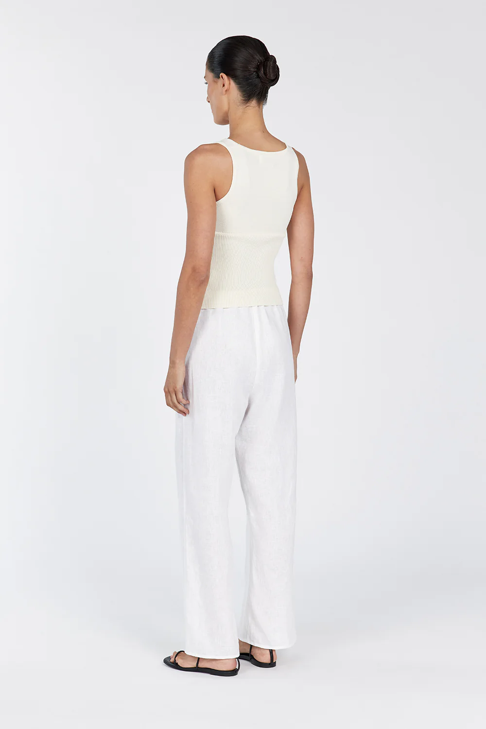 MILO LEMON SLEEVELESS KNIT TOP - Image 4