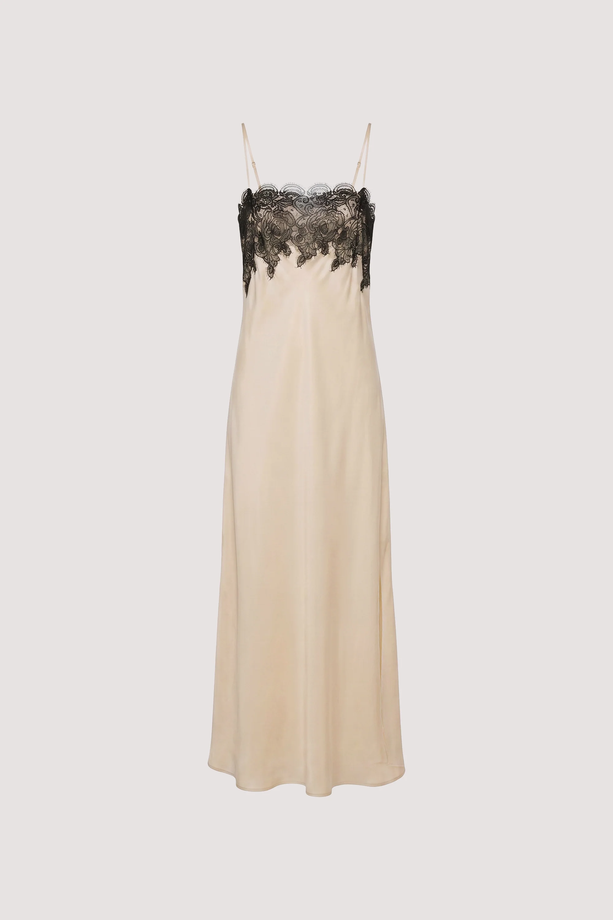 MINA STRAW CUPRO LACE MIDI DRESS - Image 8