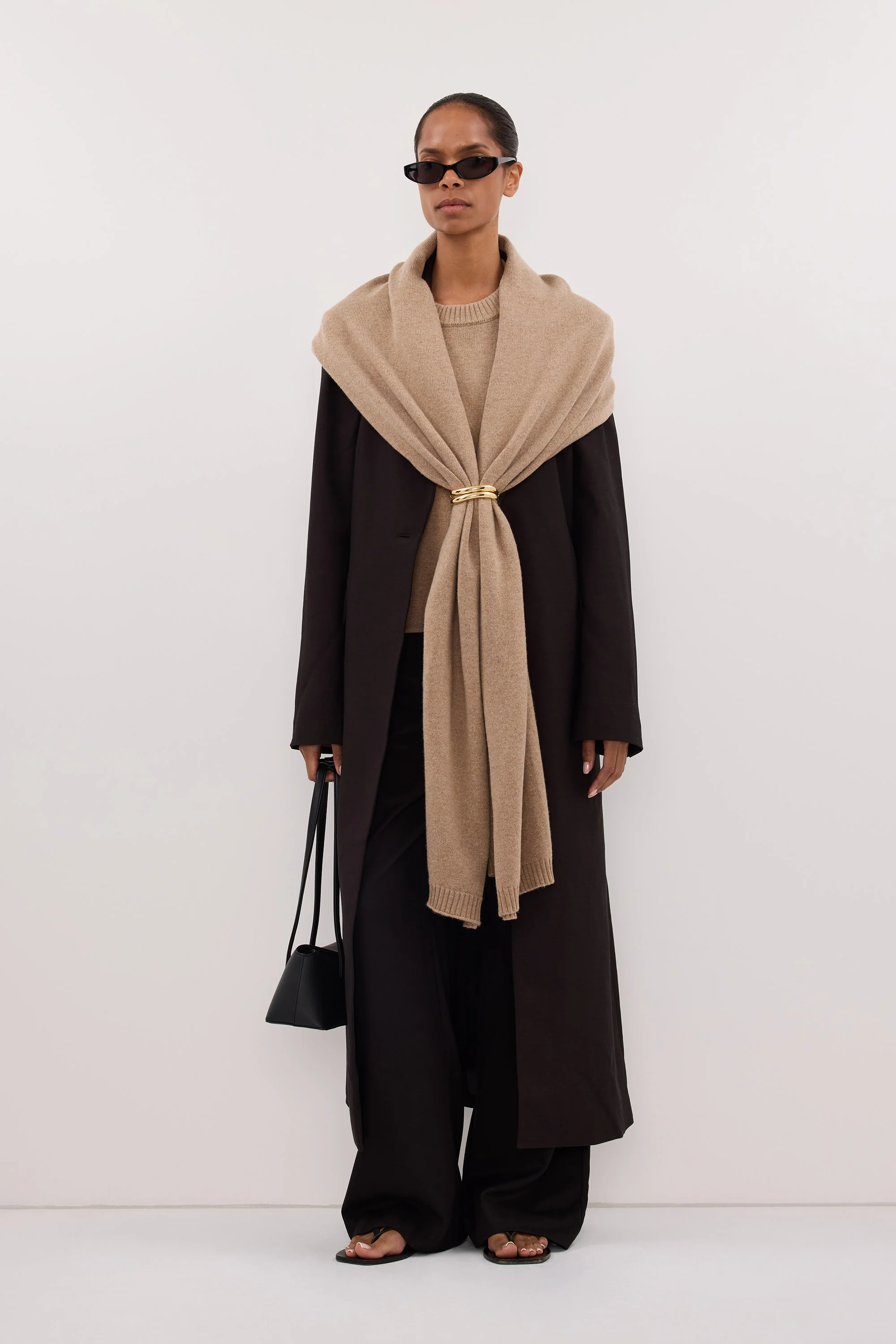 MONIQUE PEAT LONGLINE BLAZER COAT - Image 6