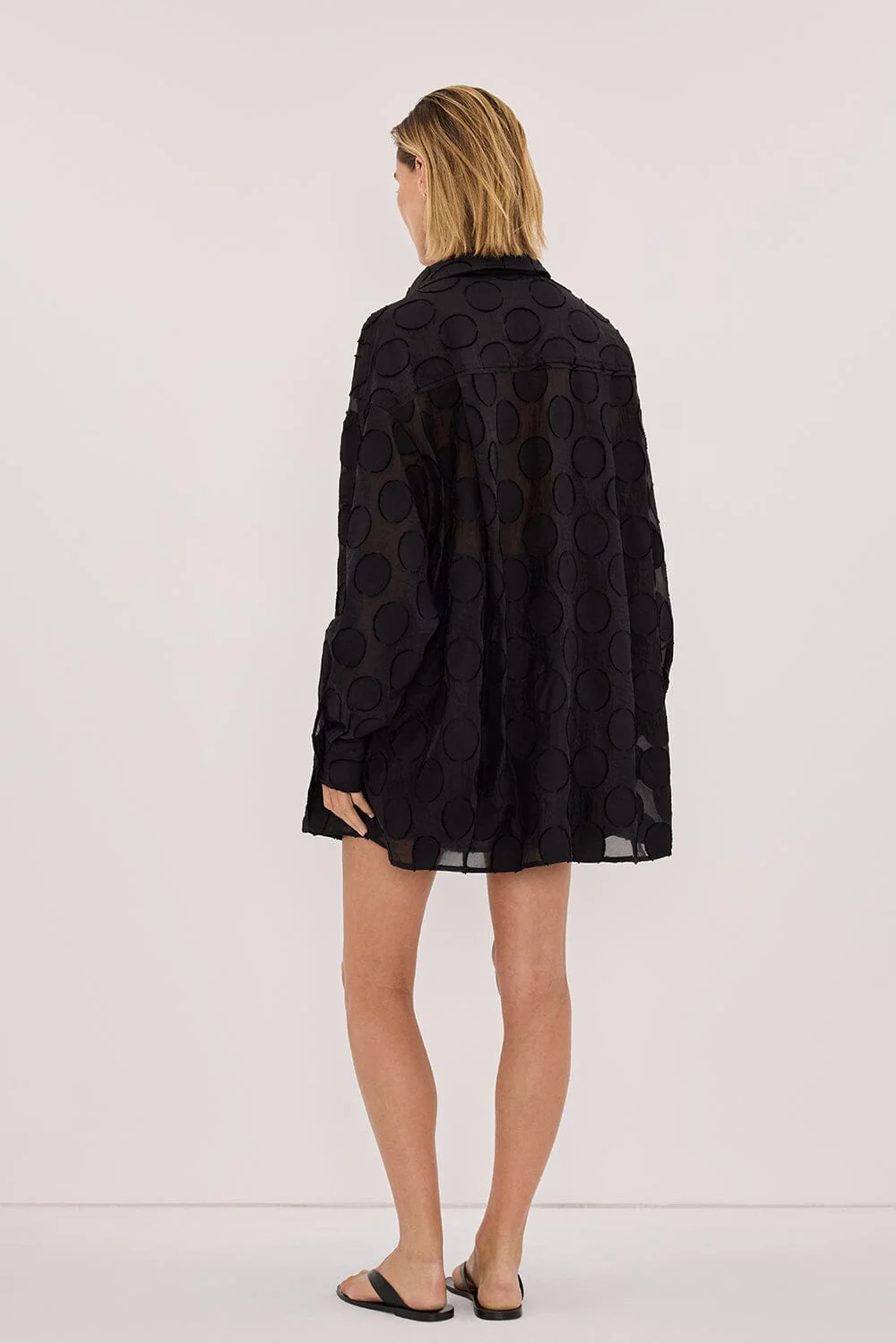 MONTANA BLACK LONG SLEEVE JACQUARD SHIRT - Image 5
