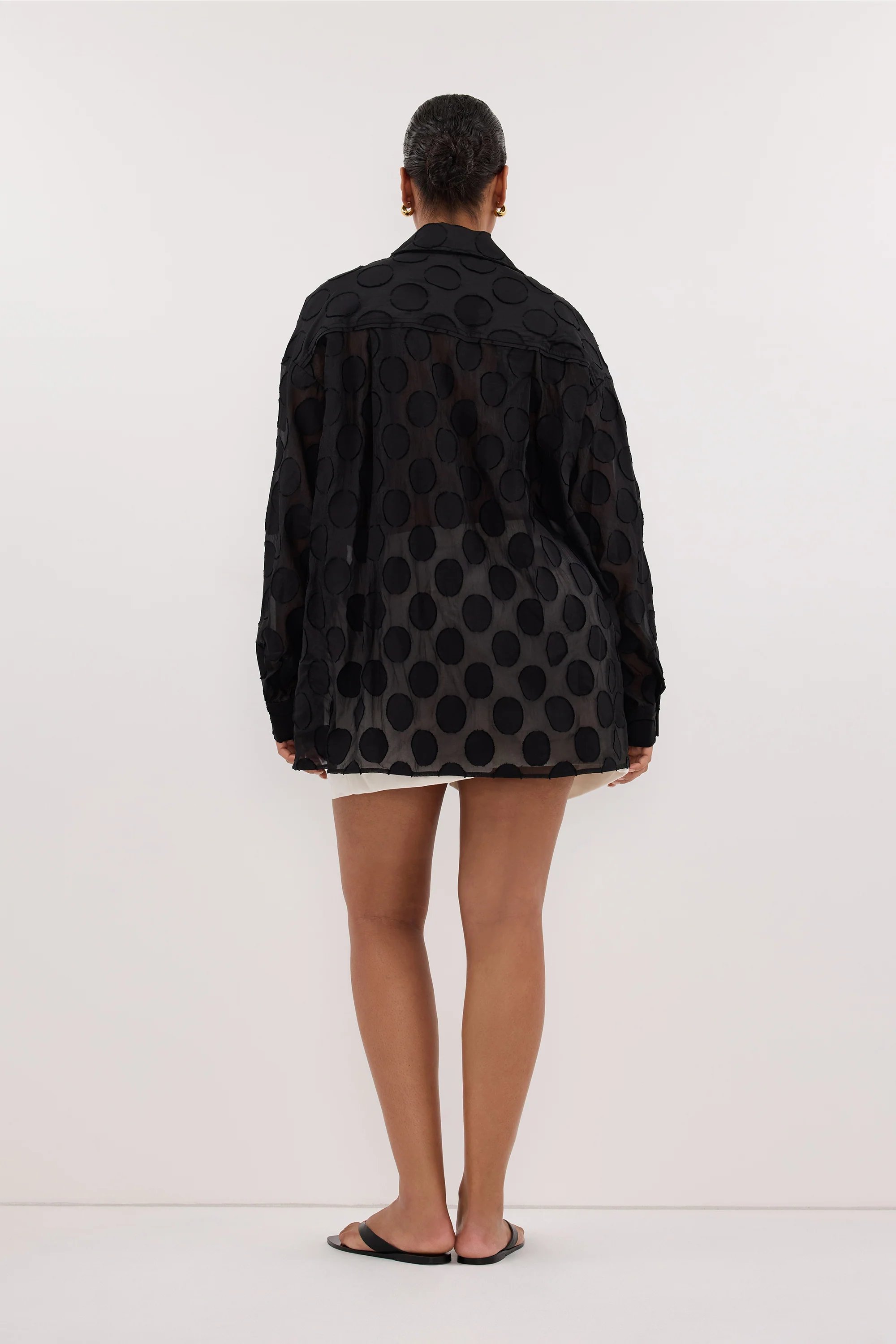 MONTANA BLACK LONG SLEEVE JACQUARD SHIRT - Image 8
