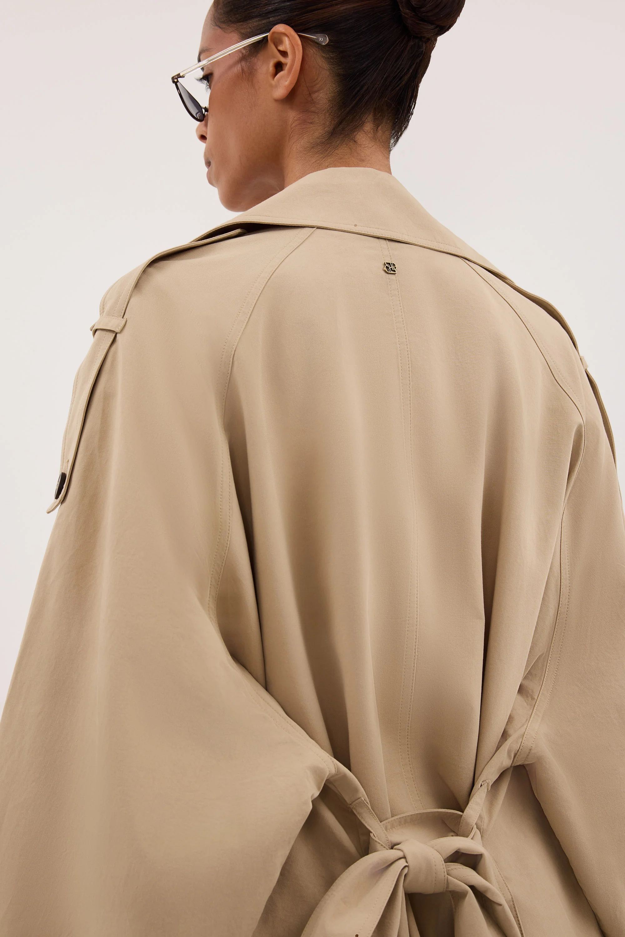 NINA STONE LIGHTWEIGHT MINI TRENCH - Image 6