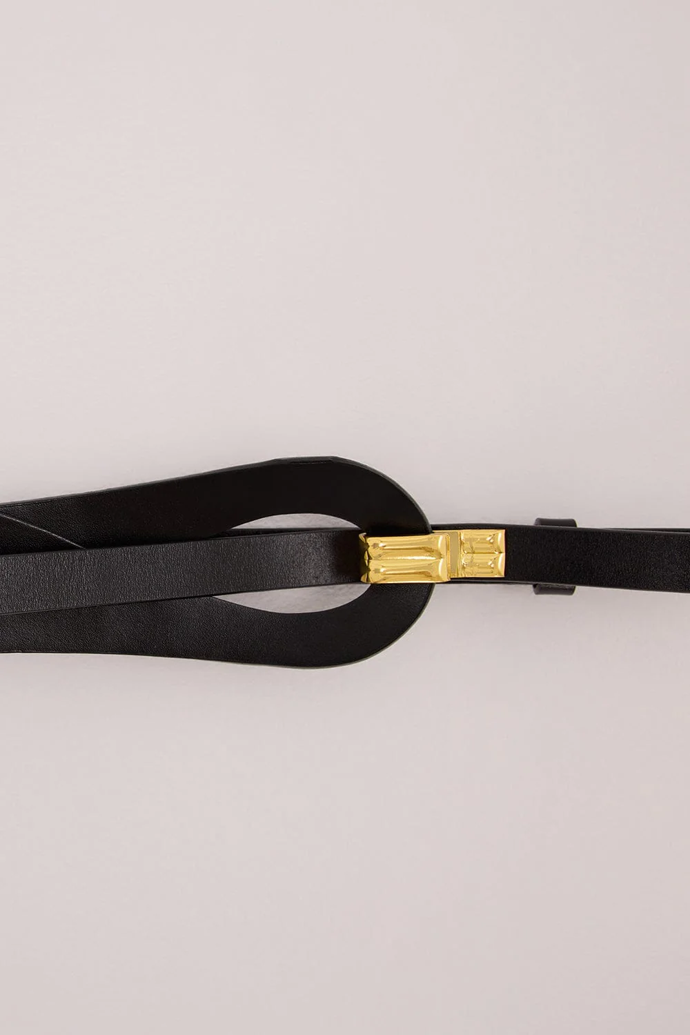 NOAH THE LABEL BLACK LOOP STREET STYLE BELT - Image 3