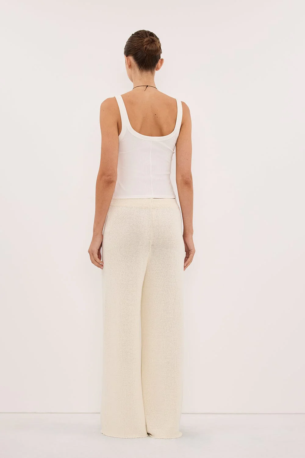 ORIA NATURAL COTTON KNIT PANT - Image 7