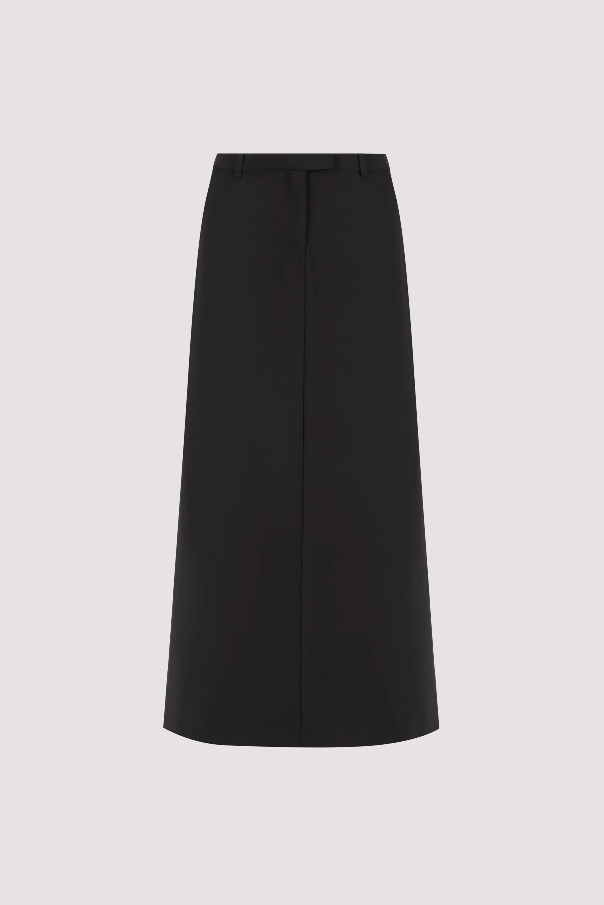 PARKER BLACK TAILORED MAXI SKIRT - Image 7