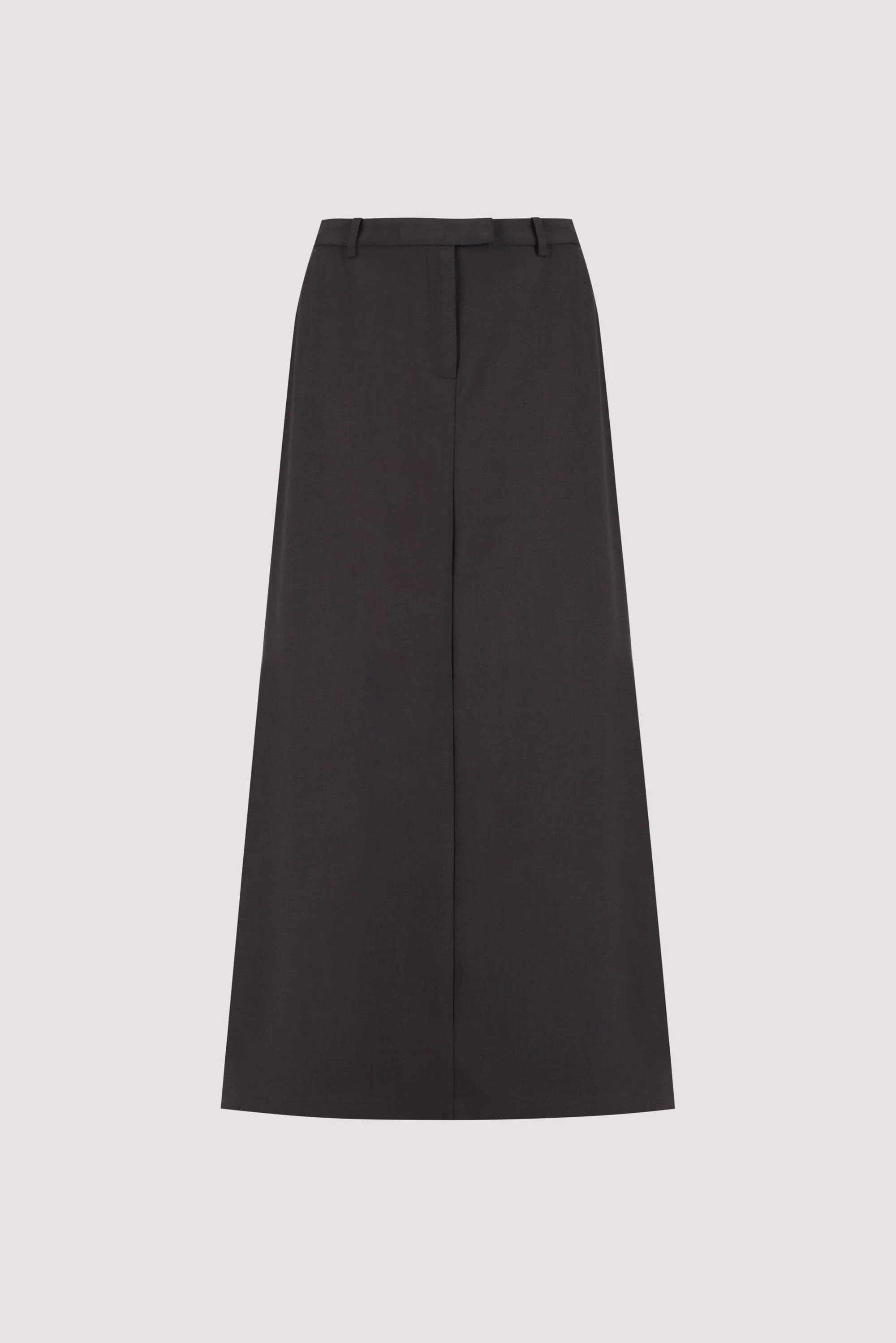 PARKER GREY TAILORED MAXI SKIRT - Image 6