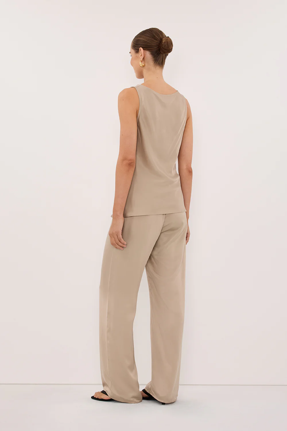 PERCY GOLD SILK PANT - Image 7