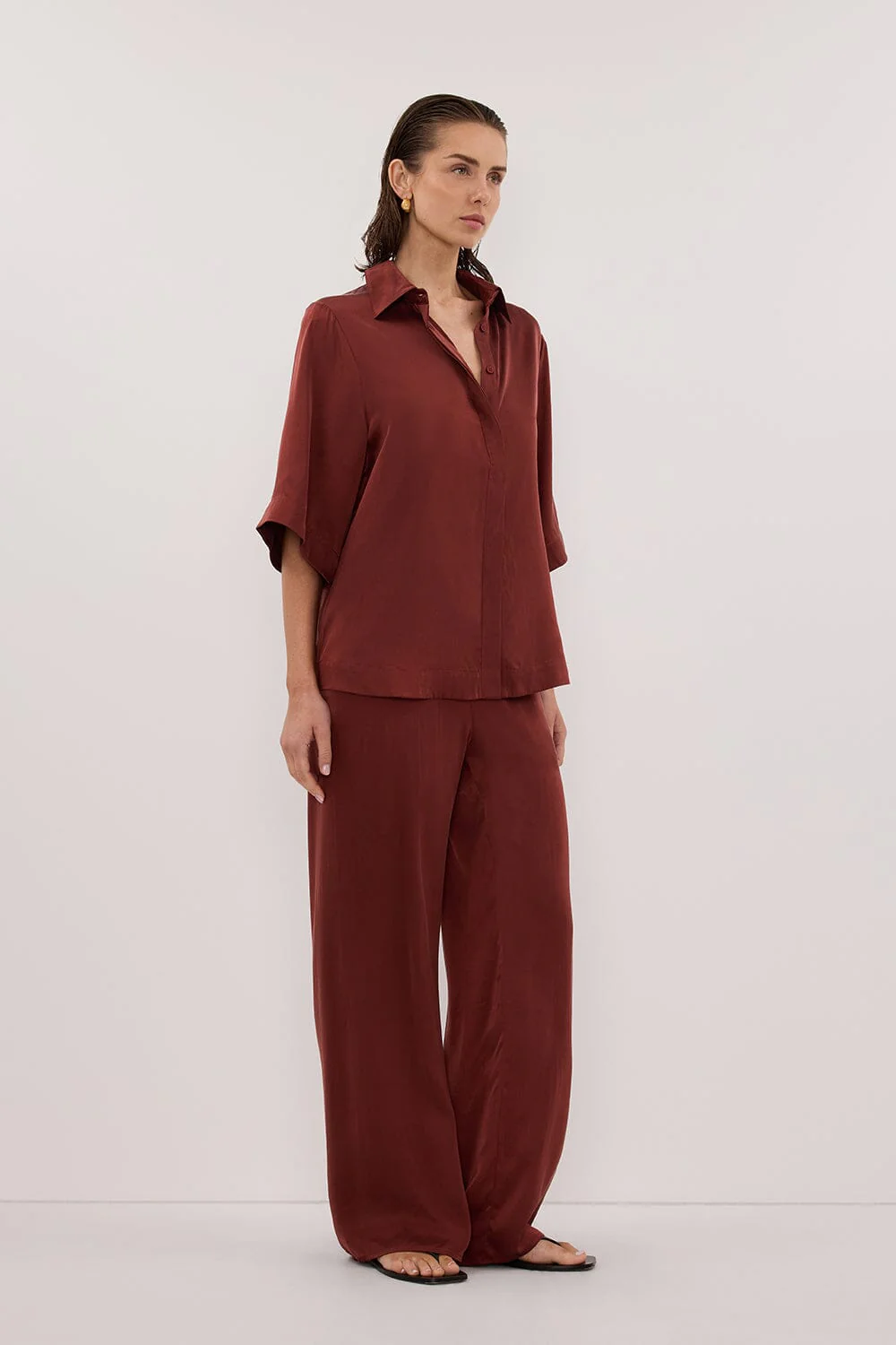 PERCY SAHARA SILK SHIRT - Image 3