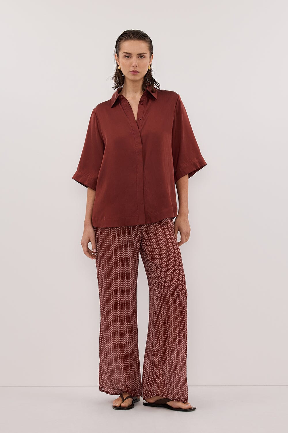 PERCY SAHARA SILK SHIRT - Image 6