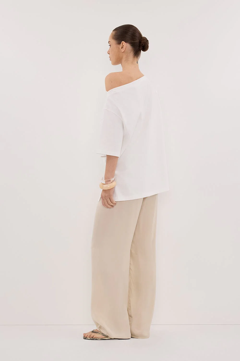 PERCY SANDSTONE SILK PANT - Image 4