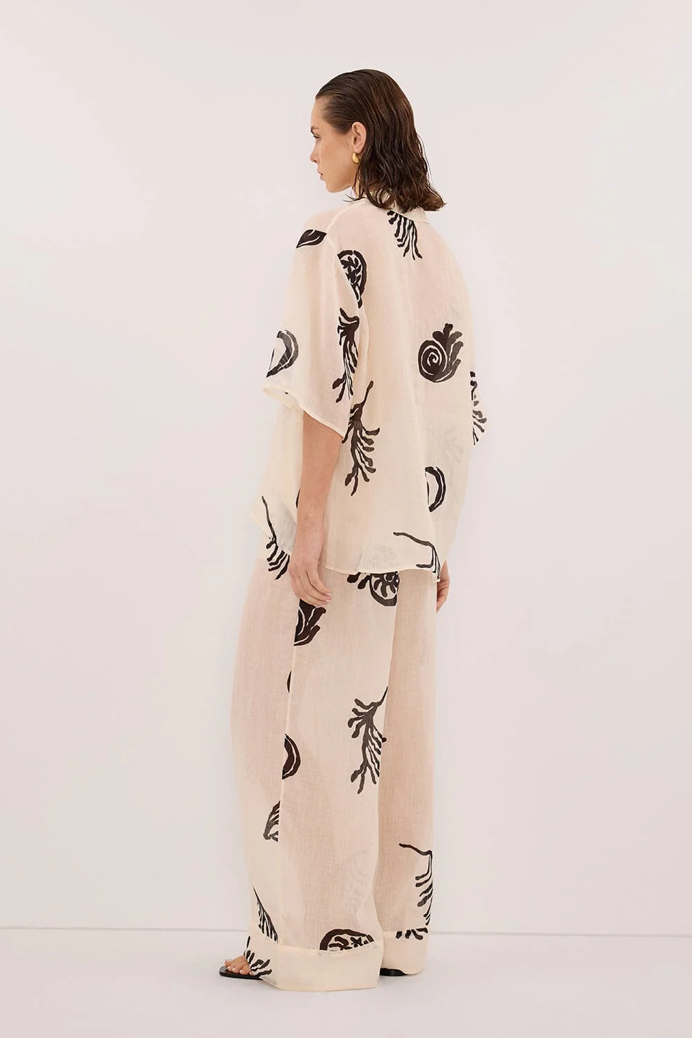 POSITANO SANDSTONE RAMIE SHIRT - Image 4