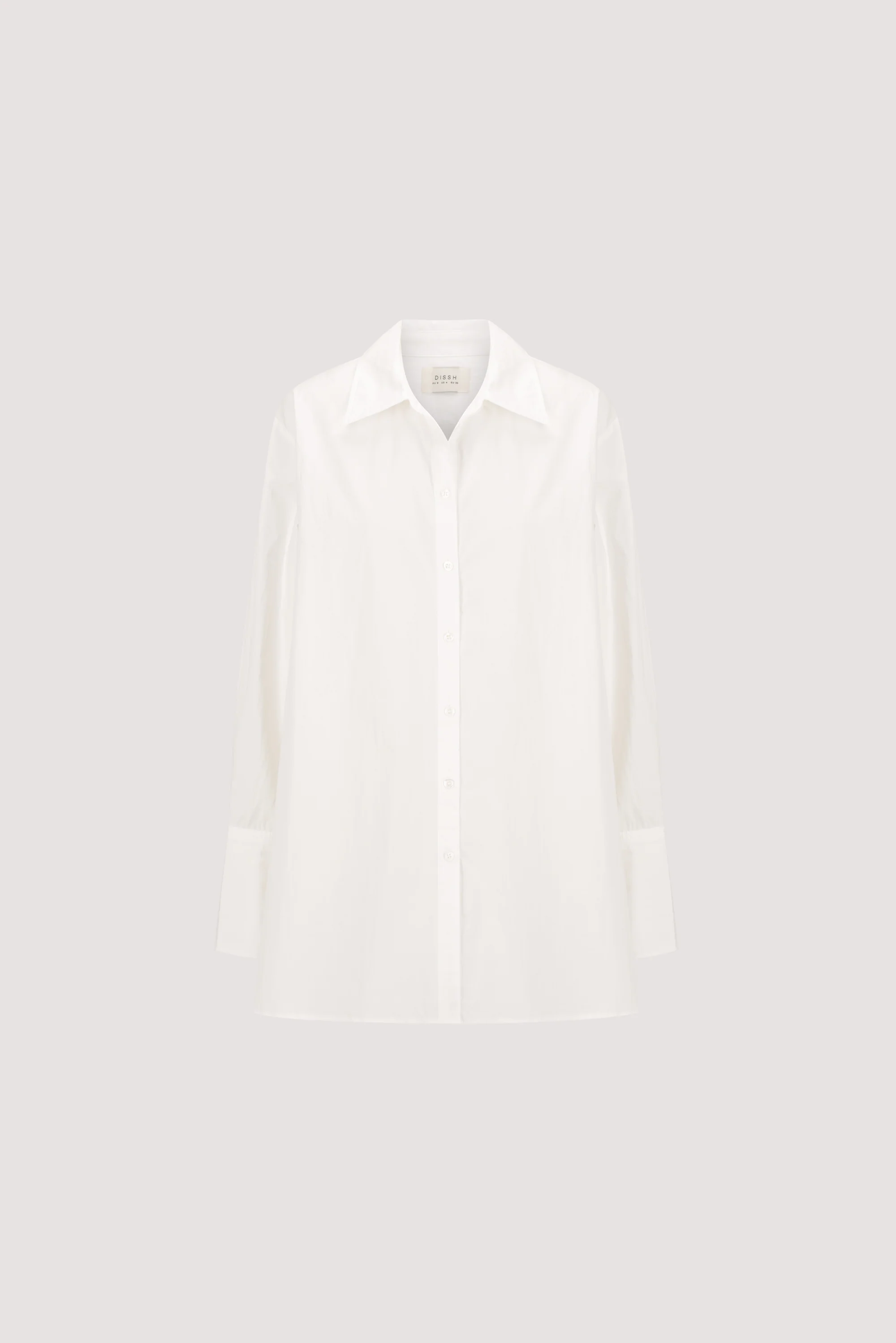 RAE WHITE LIGHT WEIGHT COTTON SHIRT - Image 8