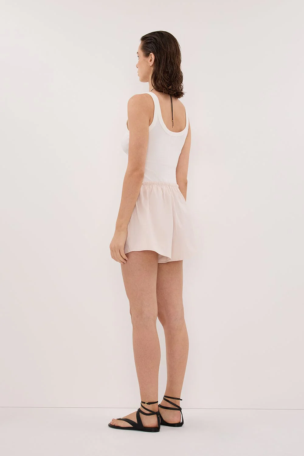 RAQUEL POWDER POPLIN SHORT - Image 5