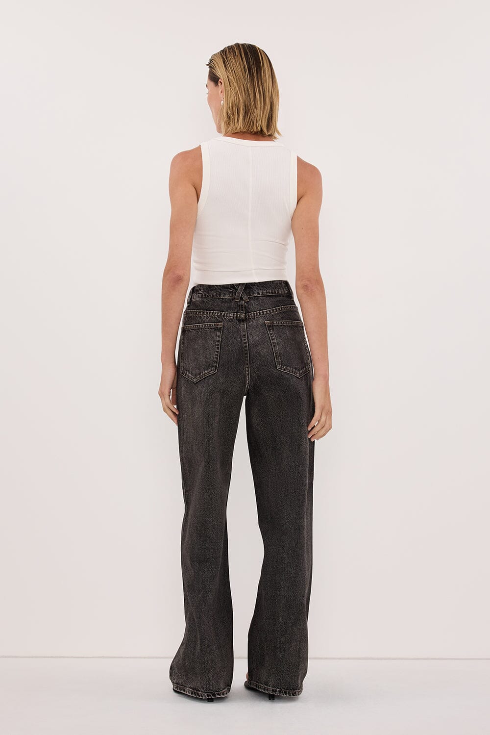 REAGAN 2.0 WASHED BLACK SLOUCHY JEAN - Image 4