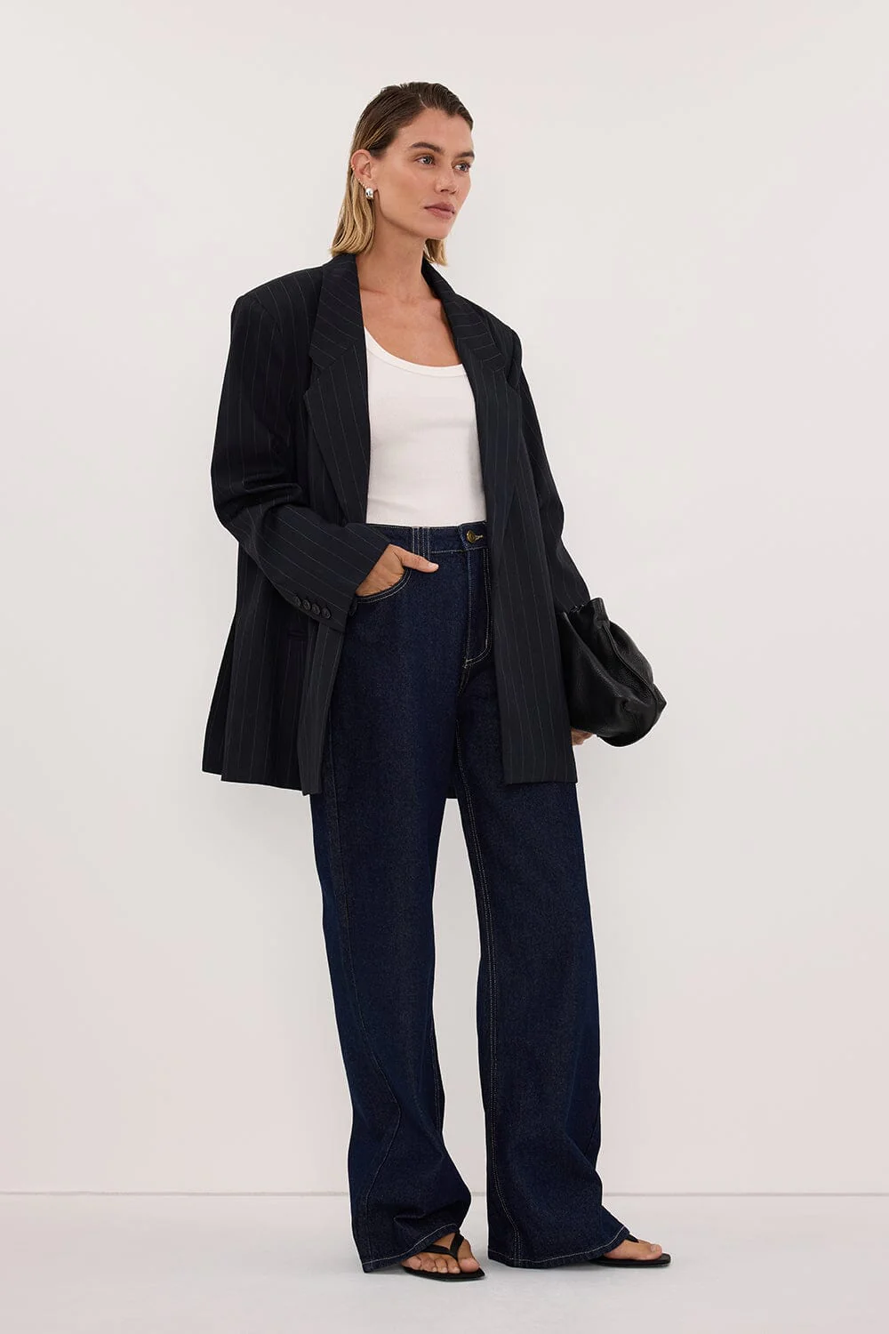REAGAN 2.0 INDIGO SLOUCHY JEAN - Image 3