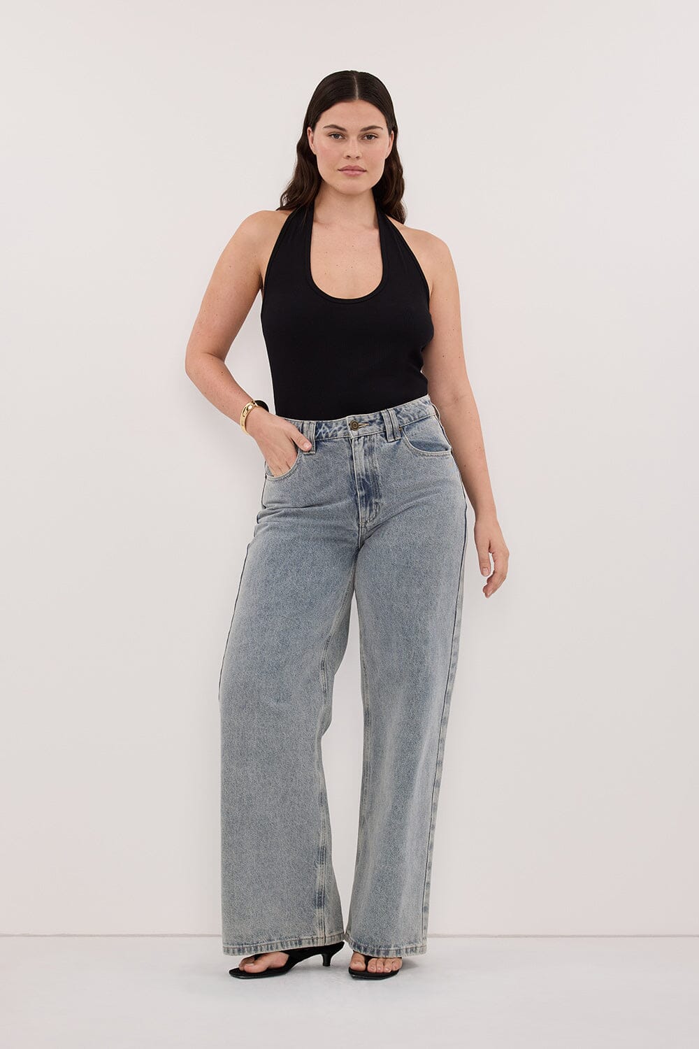 REAGAN 2.0 LIGHT BLUE SLOUCHY JEAN - Image 6