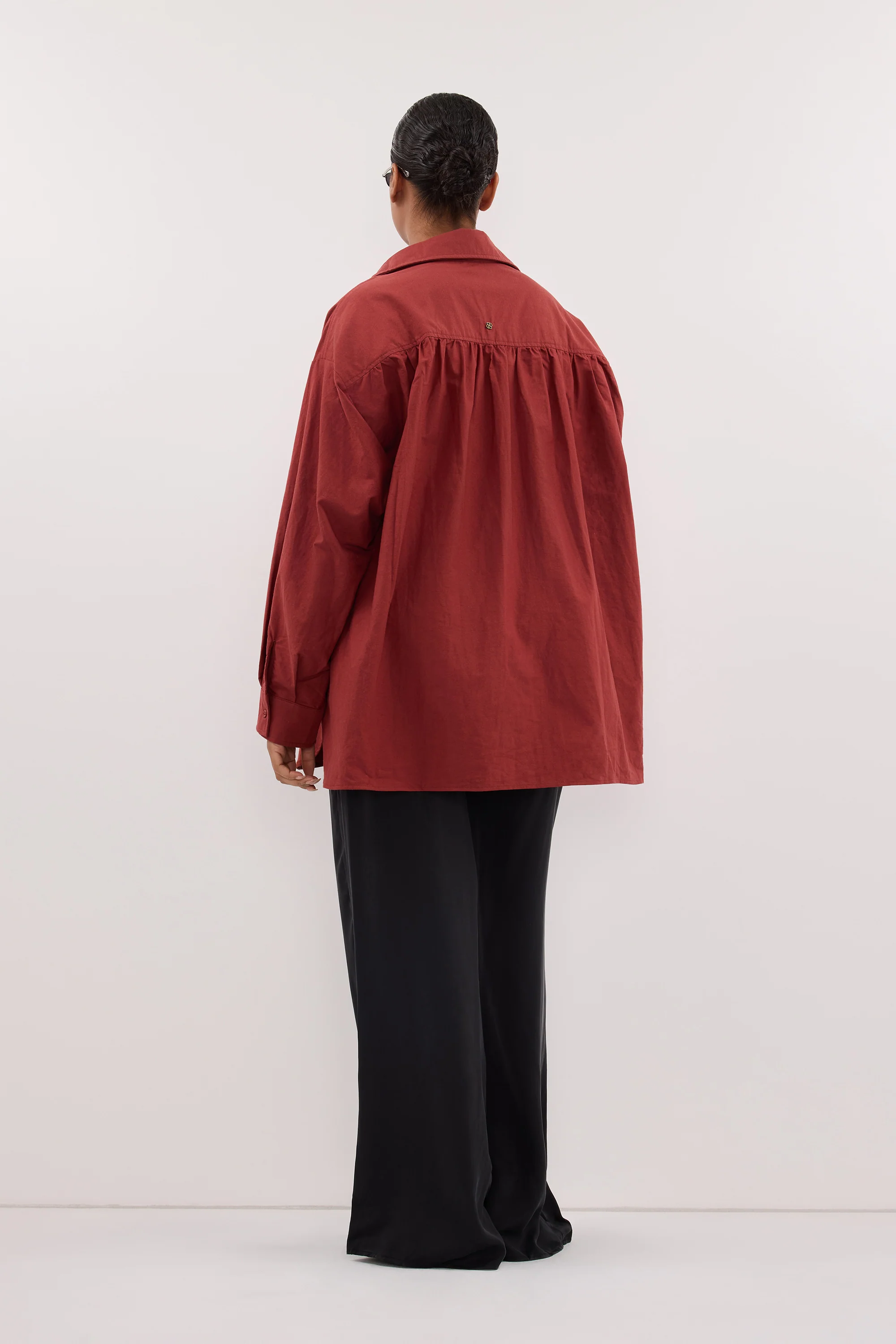 RHEA 2.0 SAHARA OVERSIZED COTTON SHIRT - Image 6
