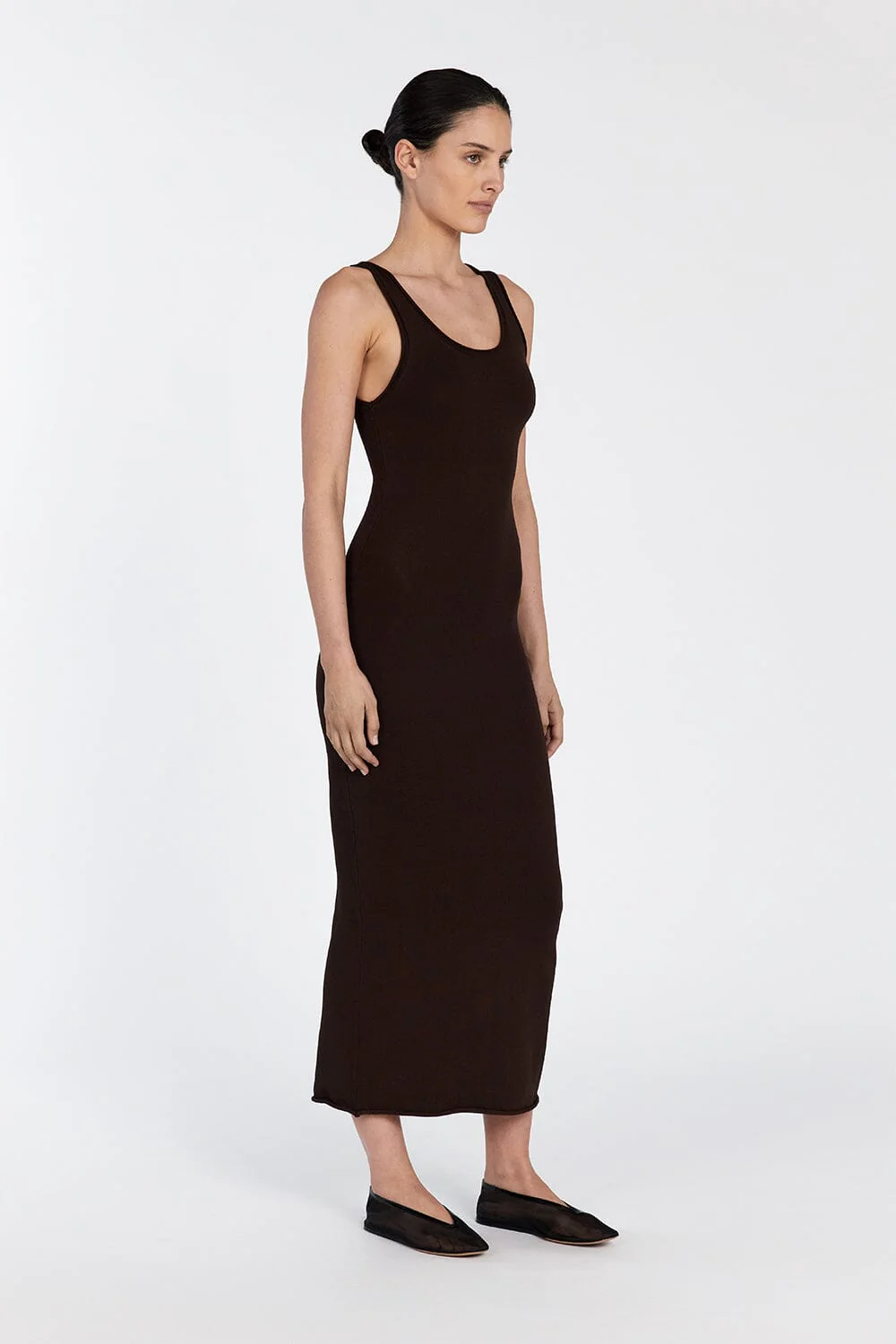ROMA CHOC MAXI DRESS - Image 3