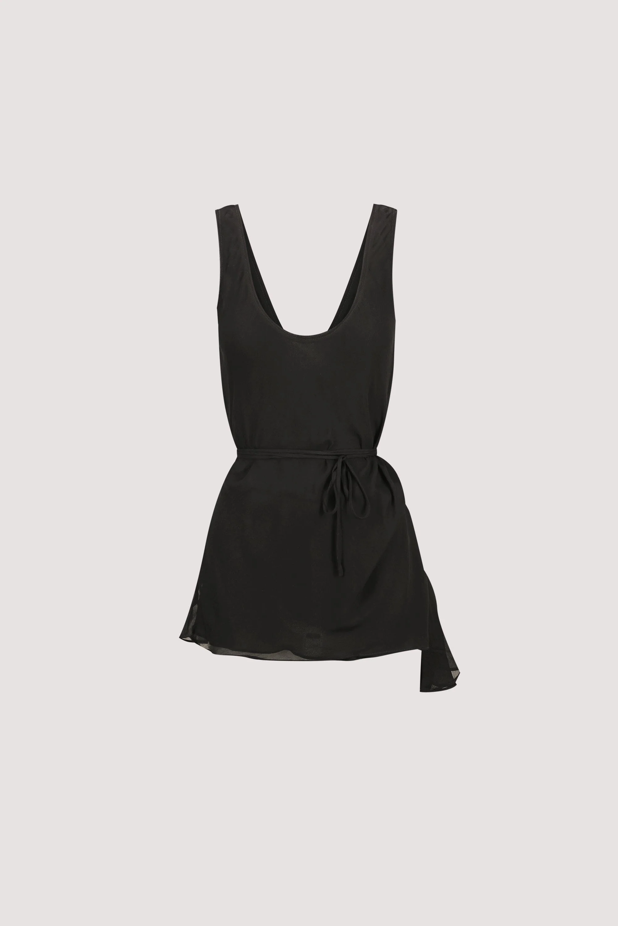 RUDI BLACK SLEEVELESS CAMI TOP - Image 6