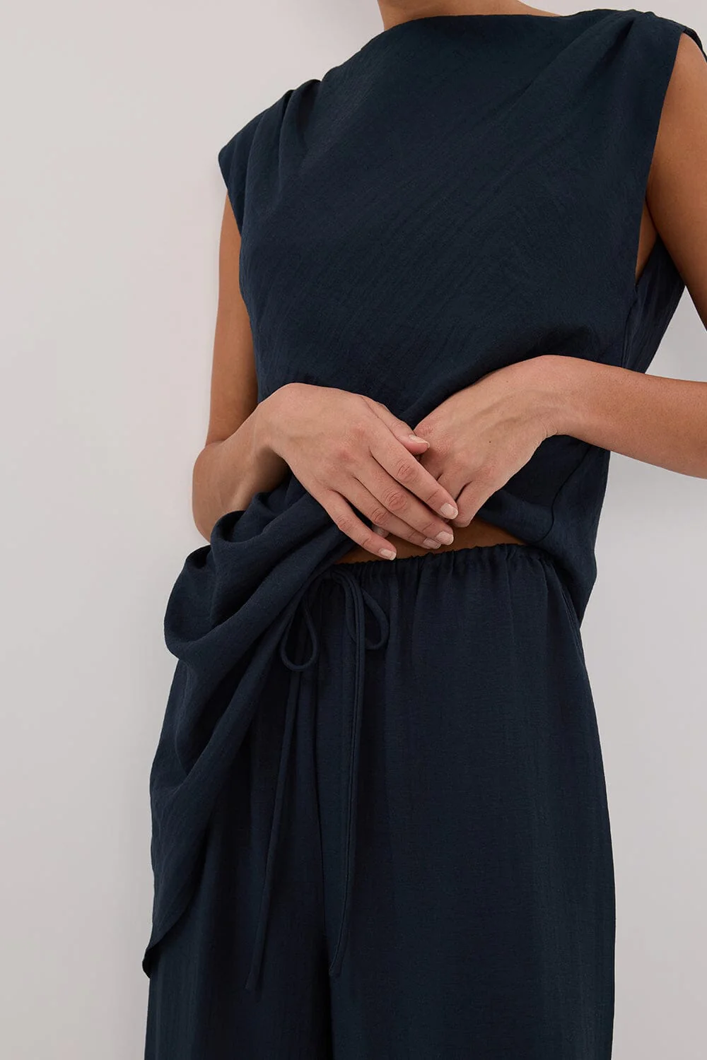 SHYLA SLATE WIDE LEG PANT - Image 5