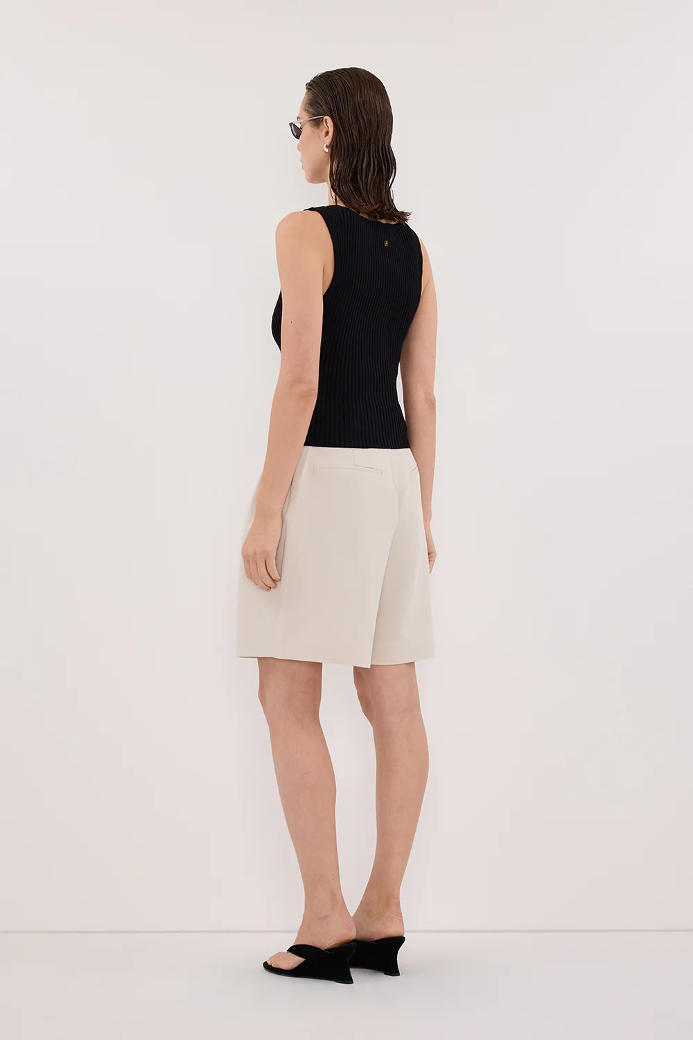 SIERRA BLACK KNIT TOP - Image 4